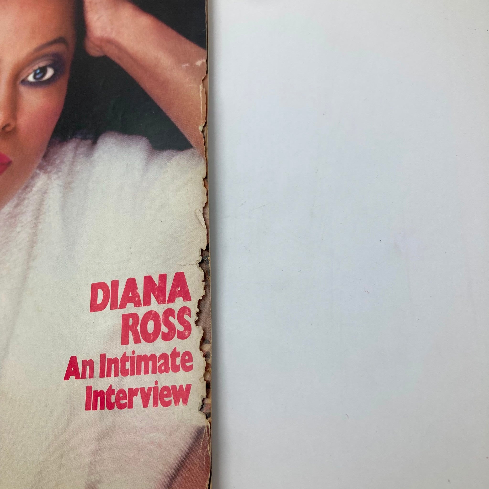 VTG Essence Magazine December 1985 Vol 16 No. 8 Diana Ross Cover