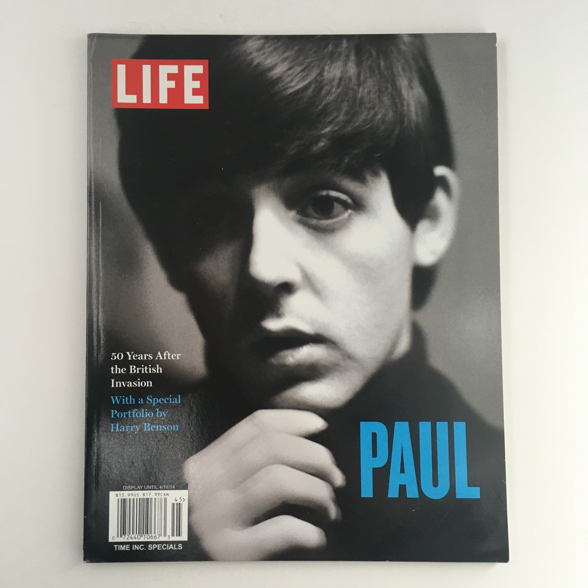 Life Magazine 2014 Paul McCartney A Portfolio by Harry Benson, No Label VG