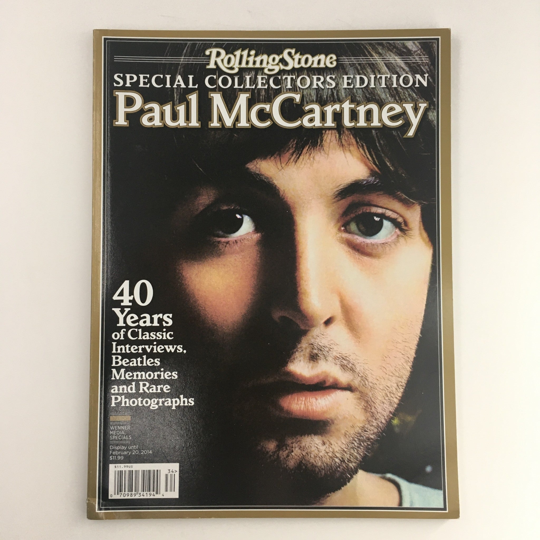 Rolling Stone 2014 Paul McCartney 40 Years Classic Interviews, No Label VG