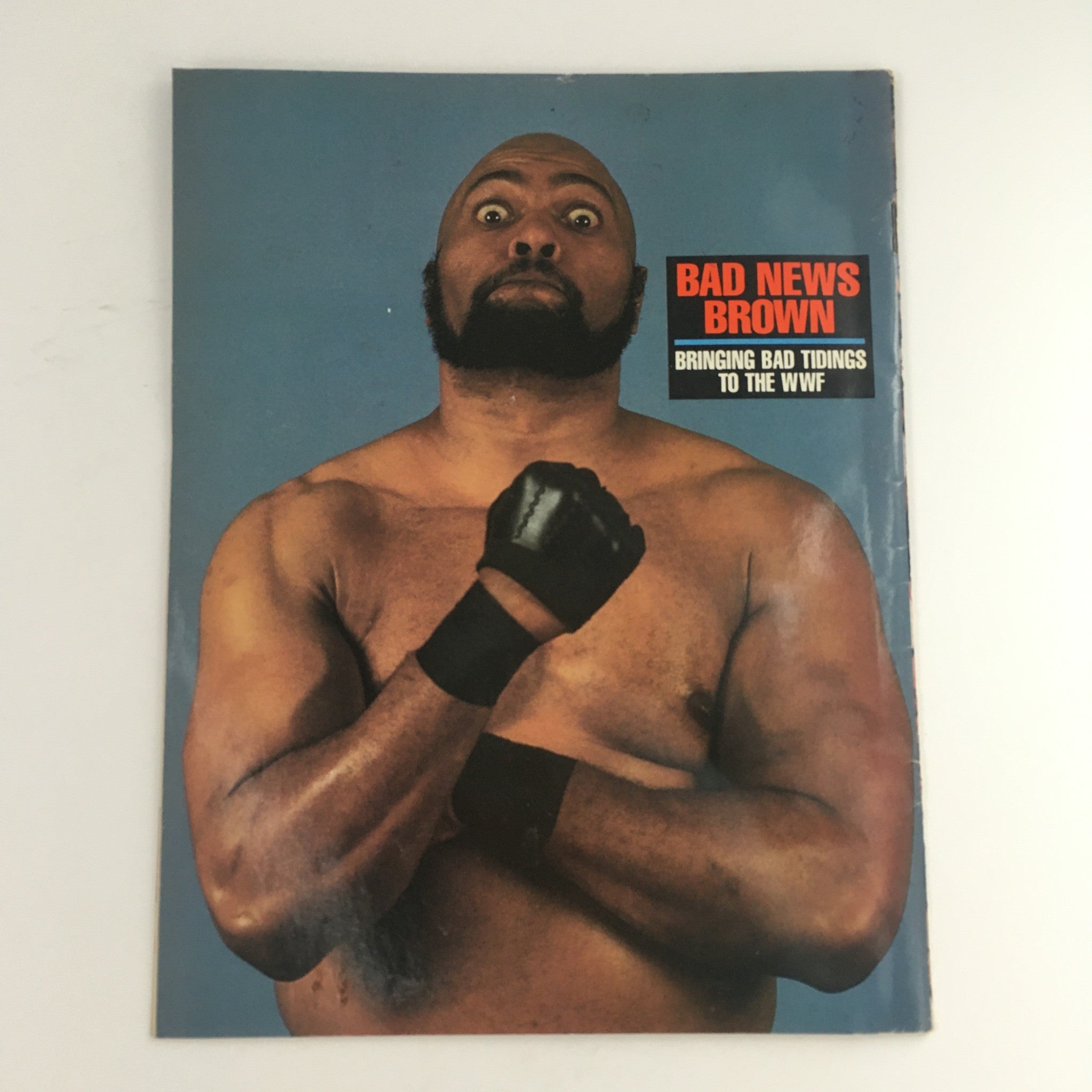 WWF Program 1988 Vol 159 The Ultimate Warrior Raw Power Raging, No Label