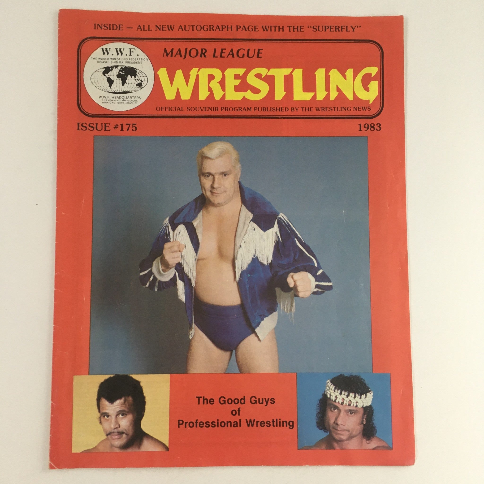 Major League Wrestling 1983 Issue #175 Andre the Giant & Mr. Fuji, No Label