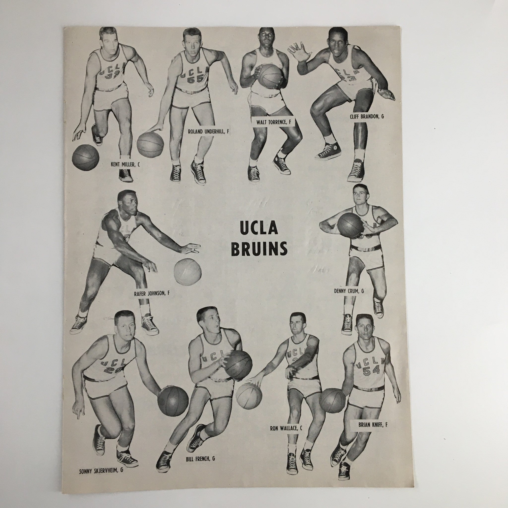 UCLA Bruins NCAA Basketball Program Head Coach John R. Wooden