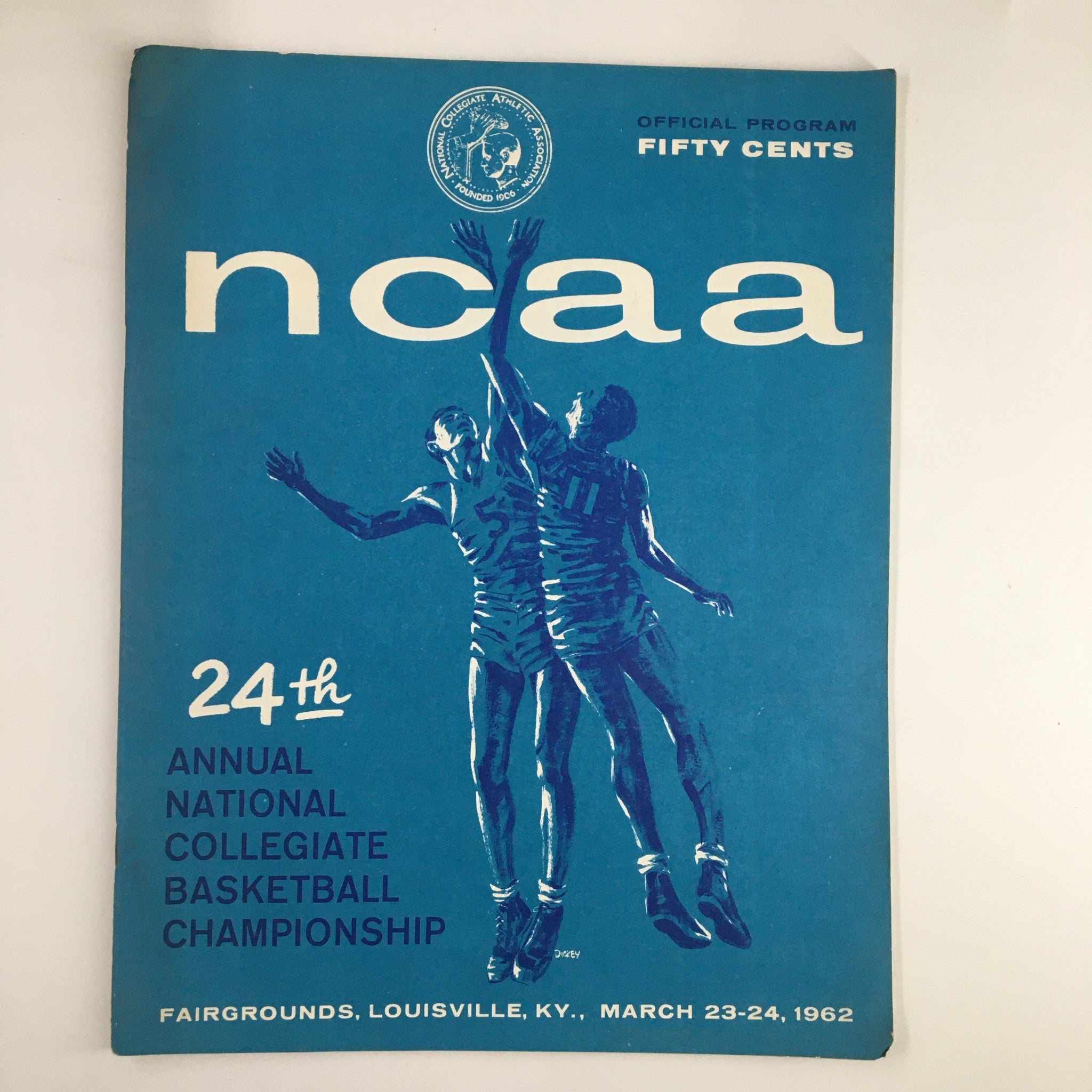 March 23-24 1962 NCAA Basketball UCLA USC Championship Official Program