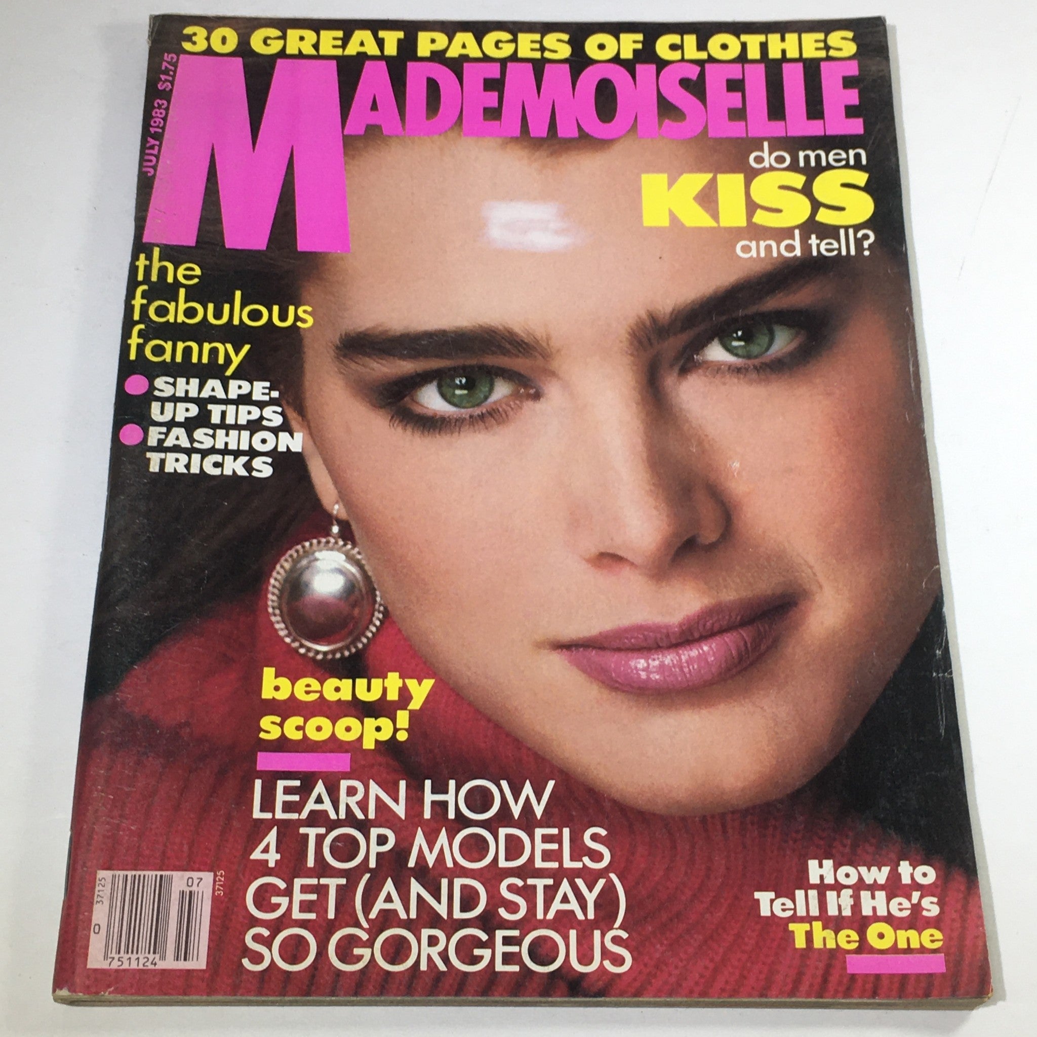 VTG Mademoiselle Magazine: July 1983 - Brooke Shields Fashion Cover No Label