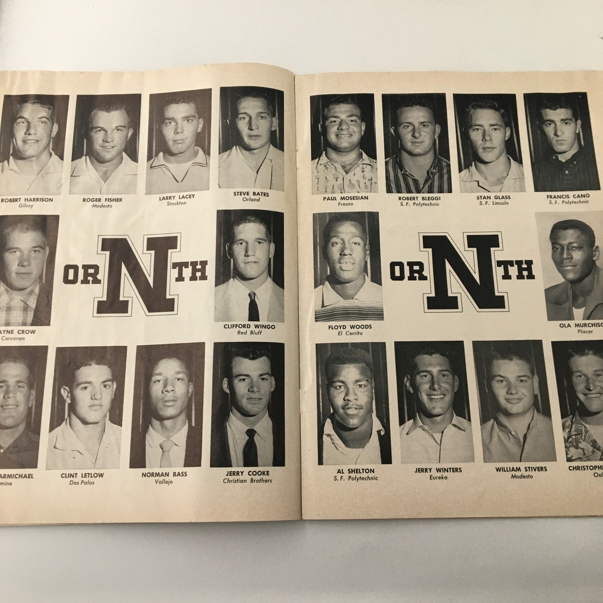 1956 NCAA 5th Annual Shrine Football Game and Pageant Souvenir Program