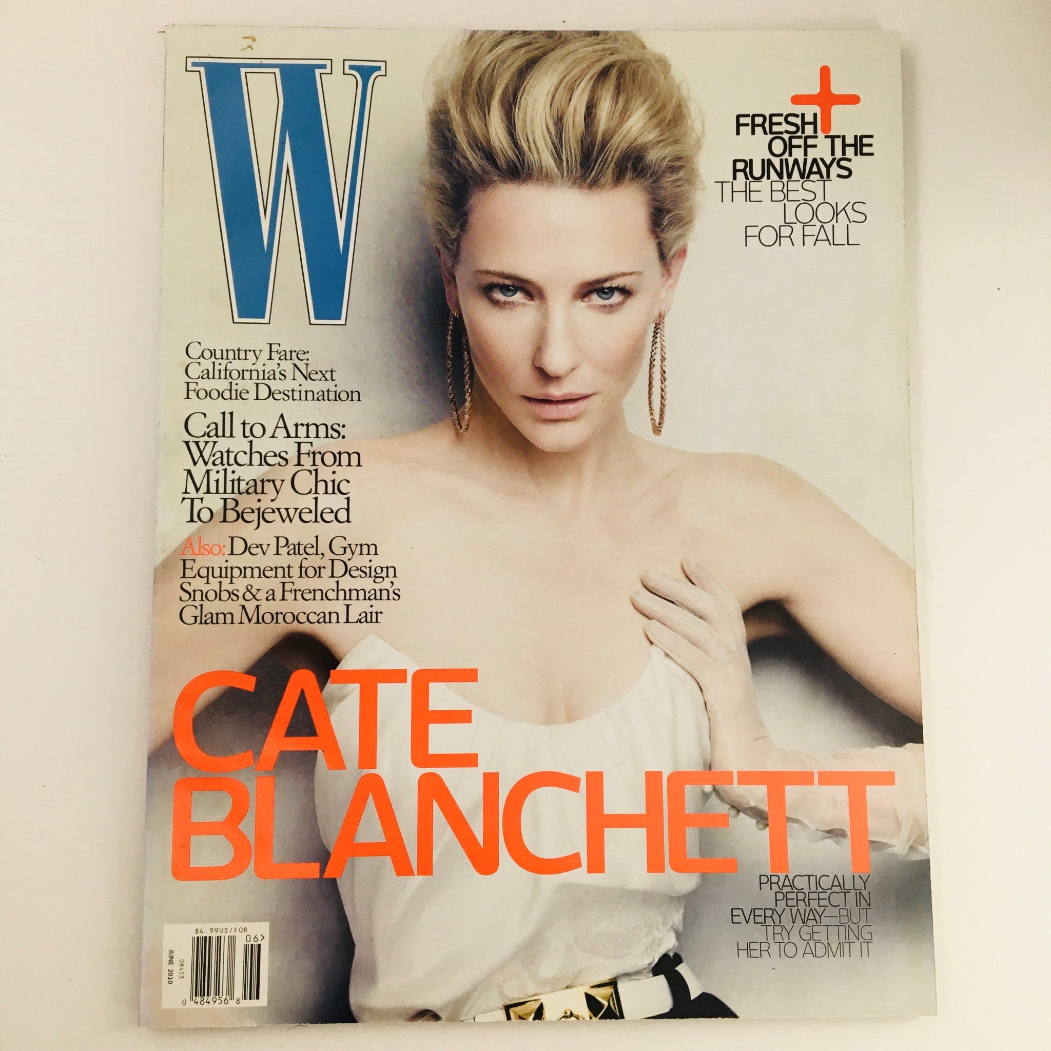 W Magazine June 2010 Actress Cate Blanchett in The Show Must Go On, No Label