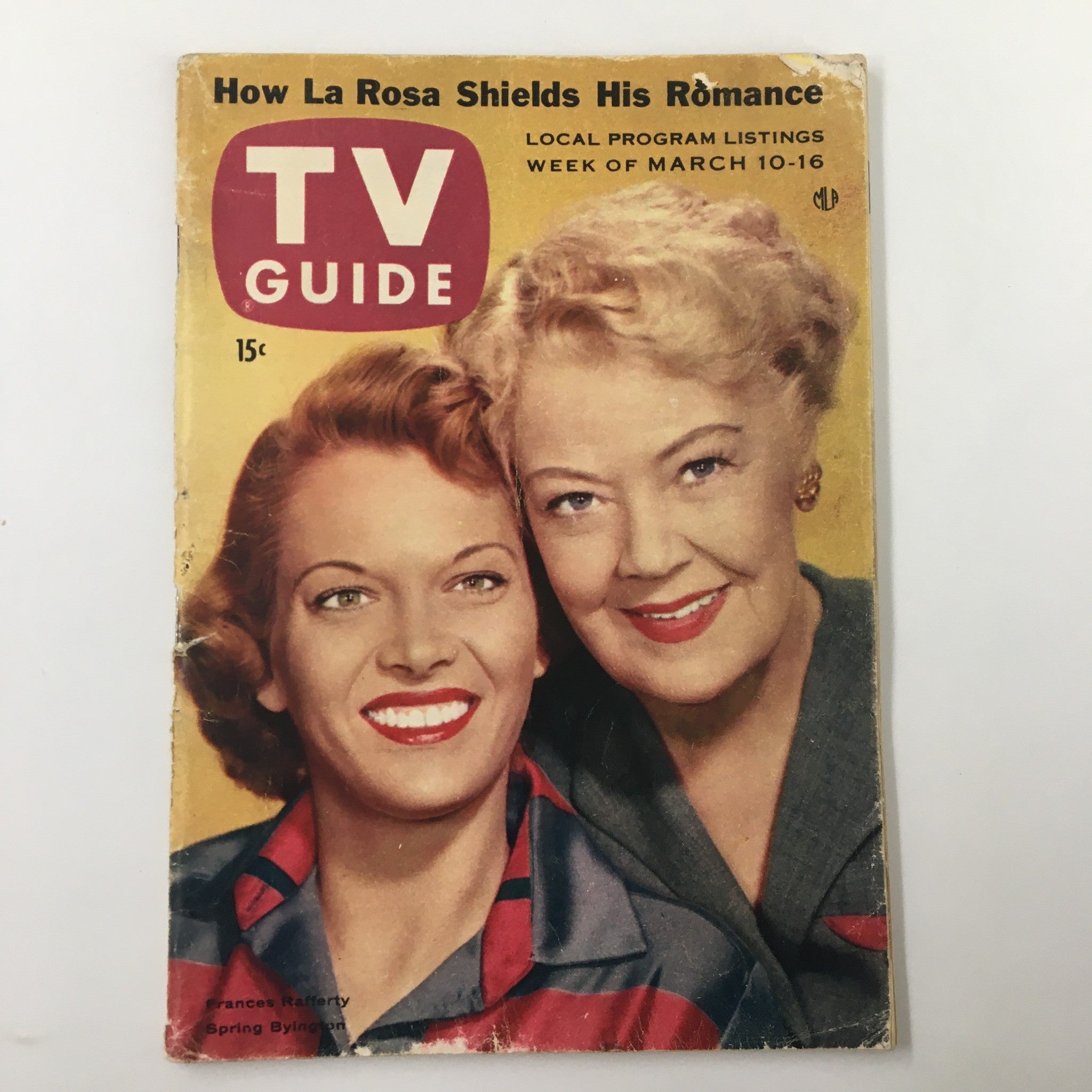 TV Guide Magazine March 10 1956 Frances Rafferty & Spring Pittsburgh Edition