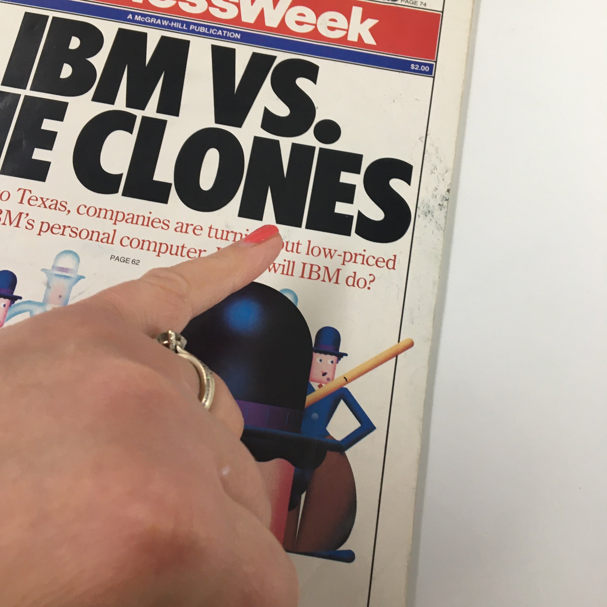 Business Week Magazine July 28 1986 IBM vs The Clones from Taiwan to Texas