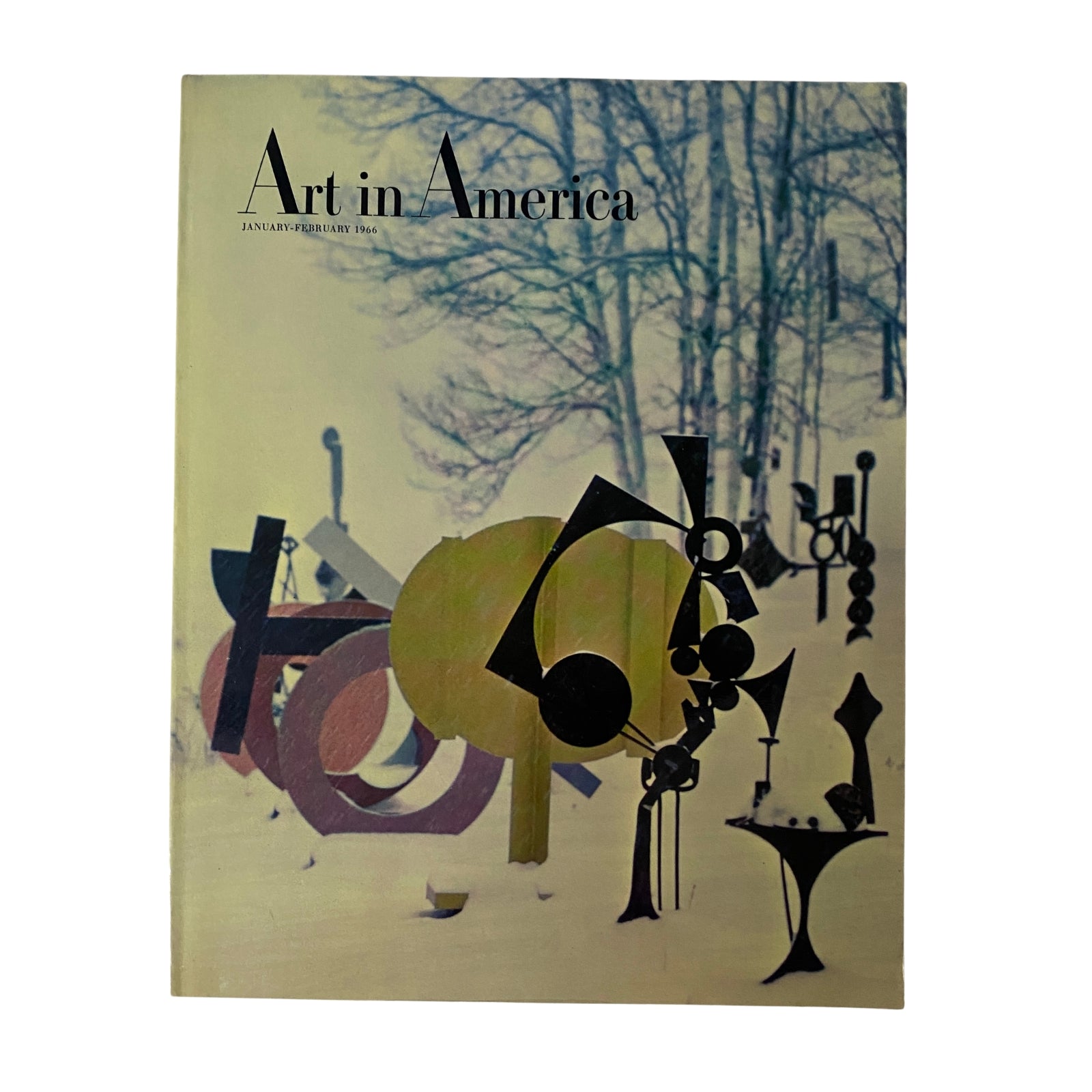 Art in America Magazine January 1966 Dan Budnik, Adirondack Snow No Label VG