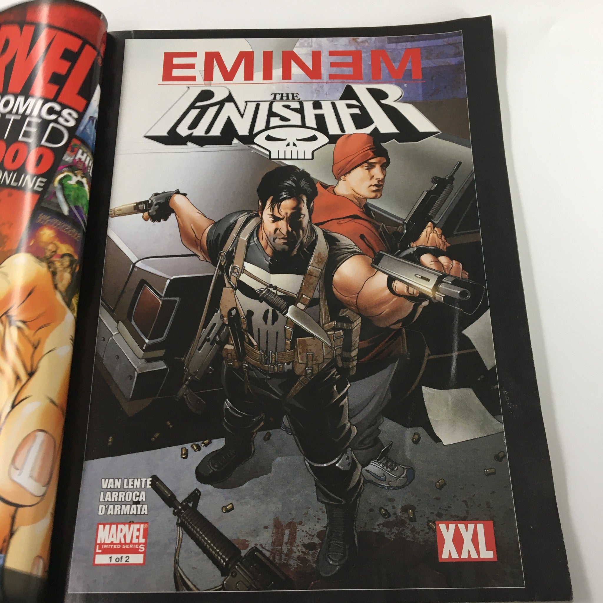 XXL Magazine June 2009 Vengeance is Eminem and The Punisher w Comic No Label