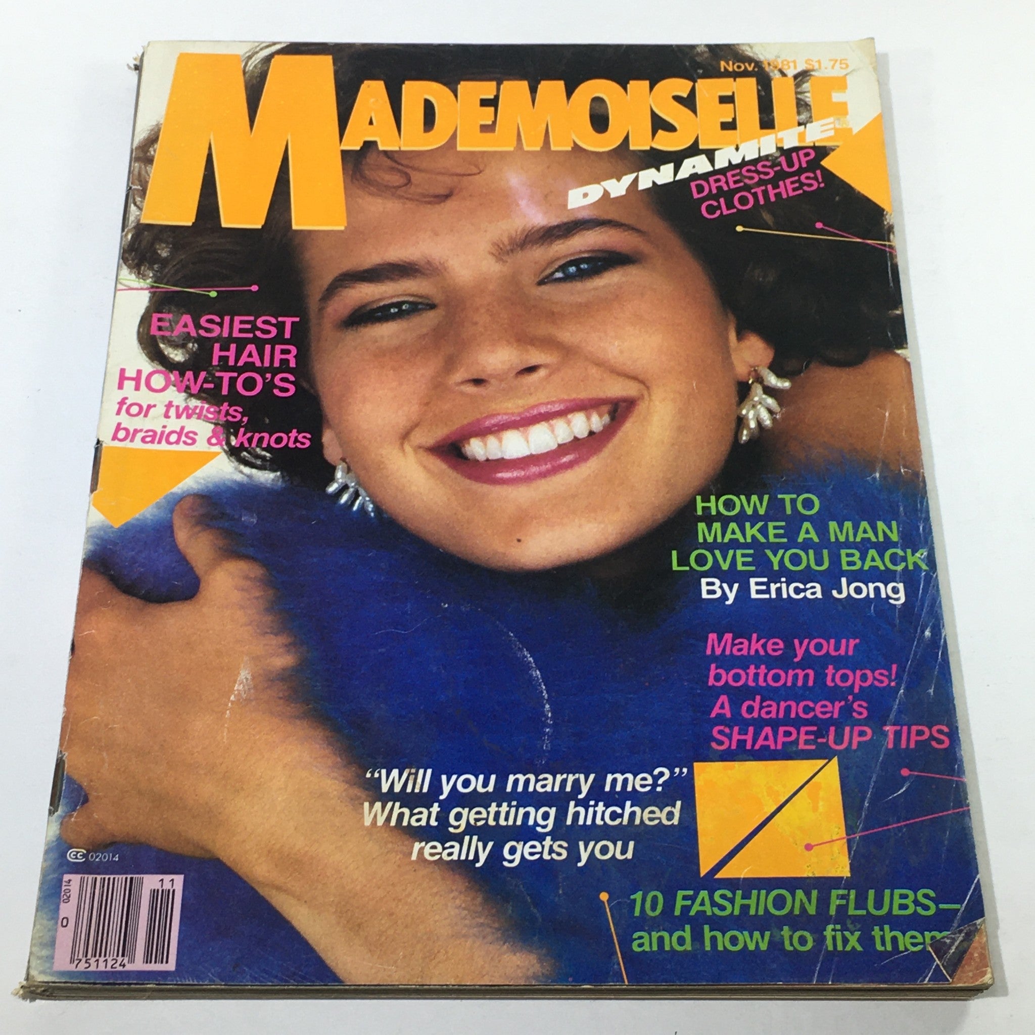 VTG Mademoiselle Magazine: November 1981 - Terry Farrell Cover - No Label