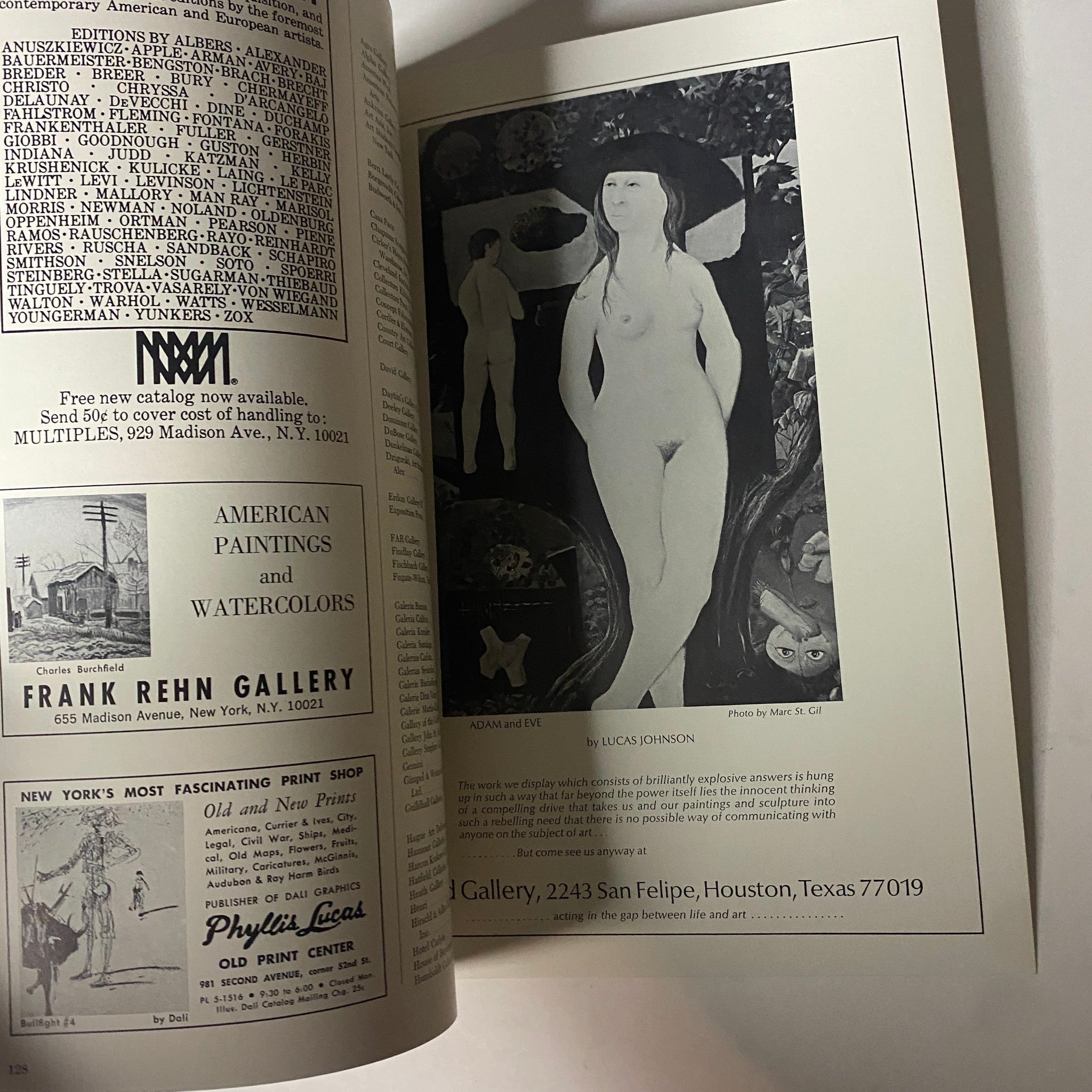 Art in America Magazine July 1969 Marcel Duchamp by Hans Richter No Label VG