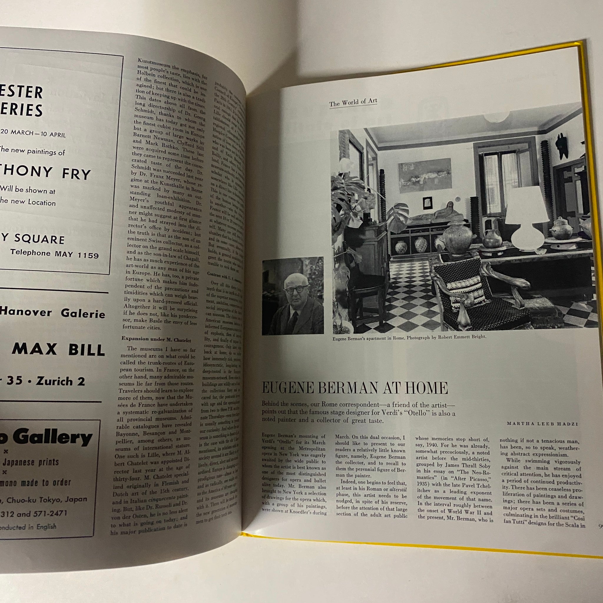 Art in America Magazine No. 2 1963 Penny by Robert Indiana Hardcover