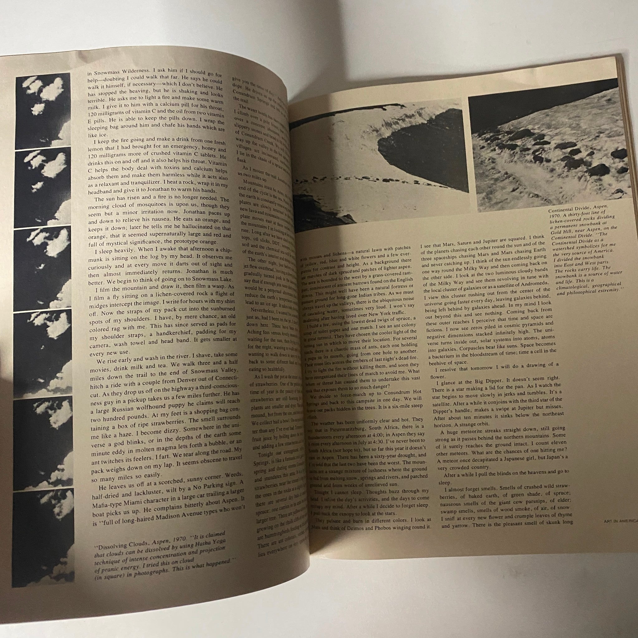 Art in America Magazine January 1972 Highway to Las Vegas No Label