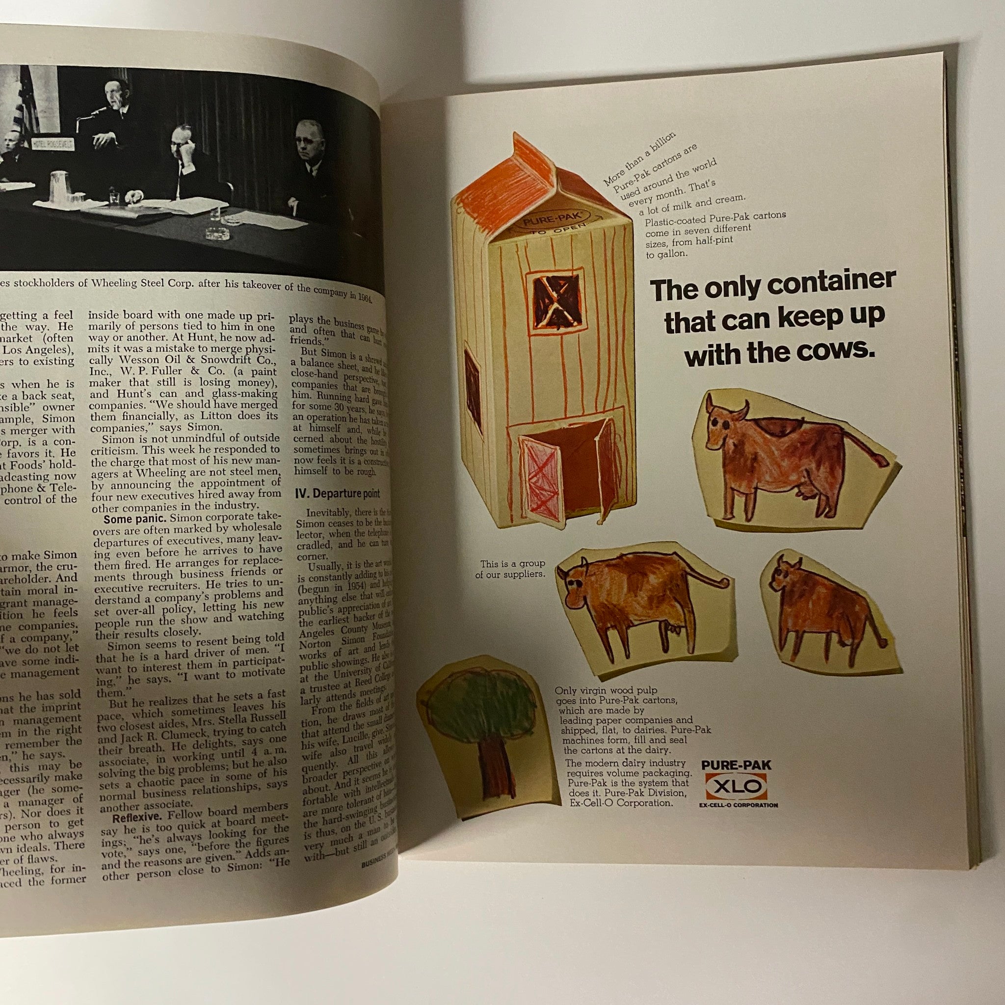 Businessweek Magazine May 14, 1966 Freewheeling Financier Norton Simon