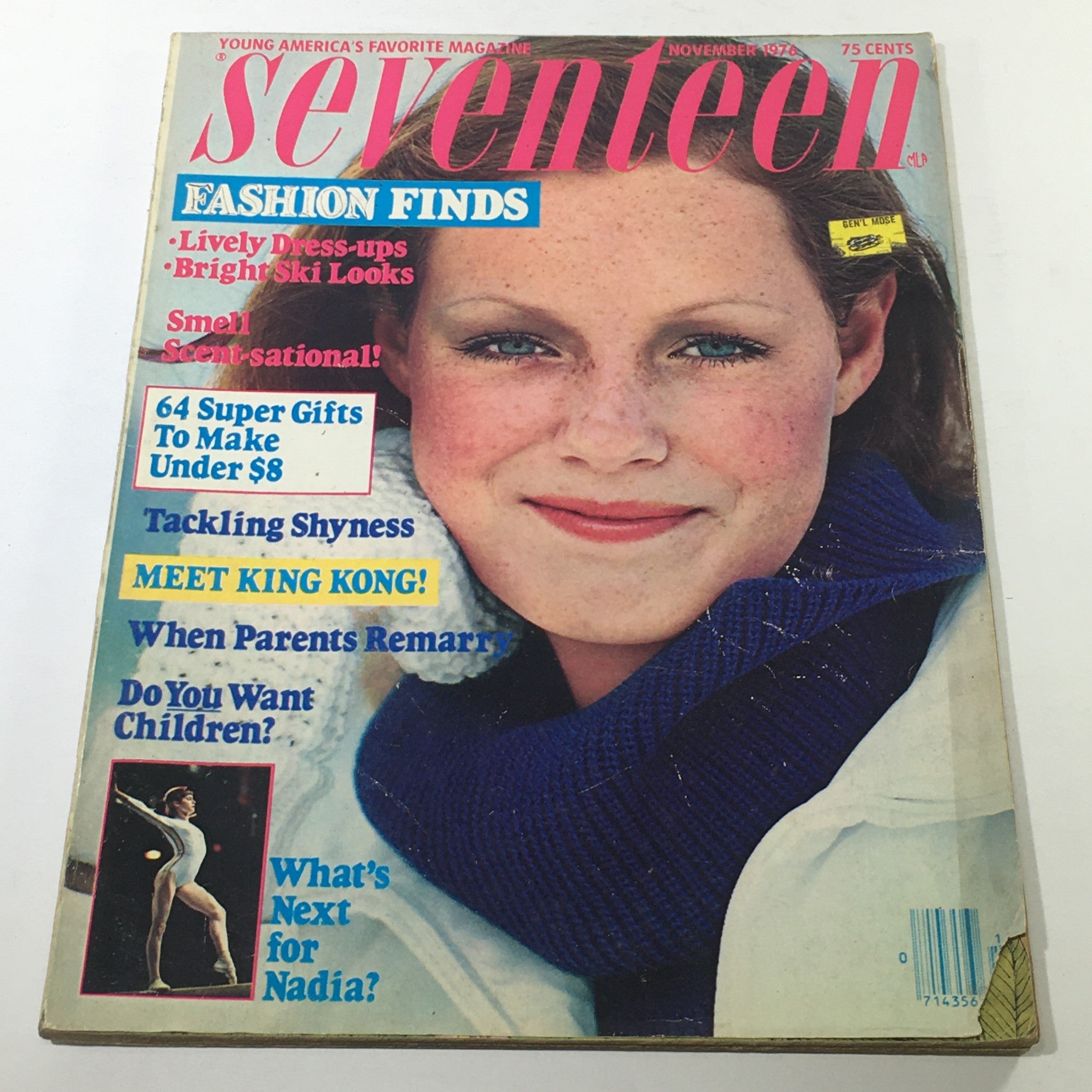 VTG Seventeen Magazine: November 1976 - Sarah Forristal Cover No Label