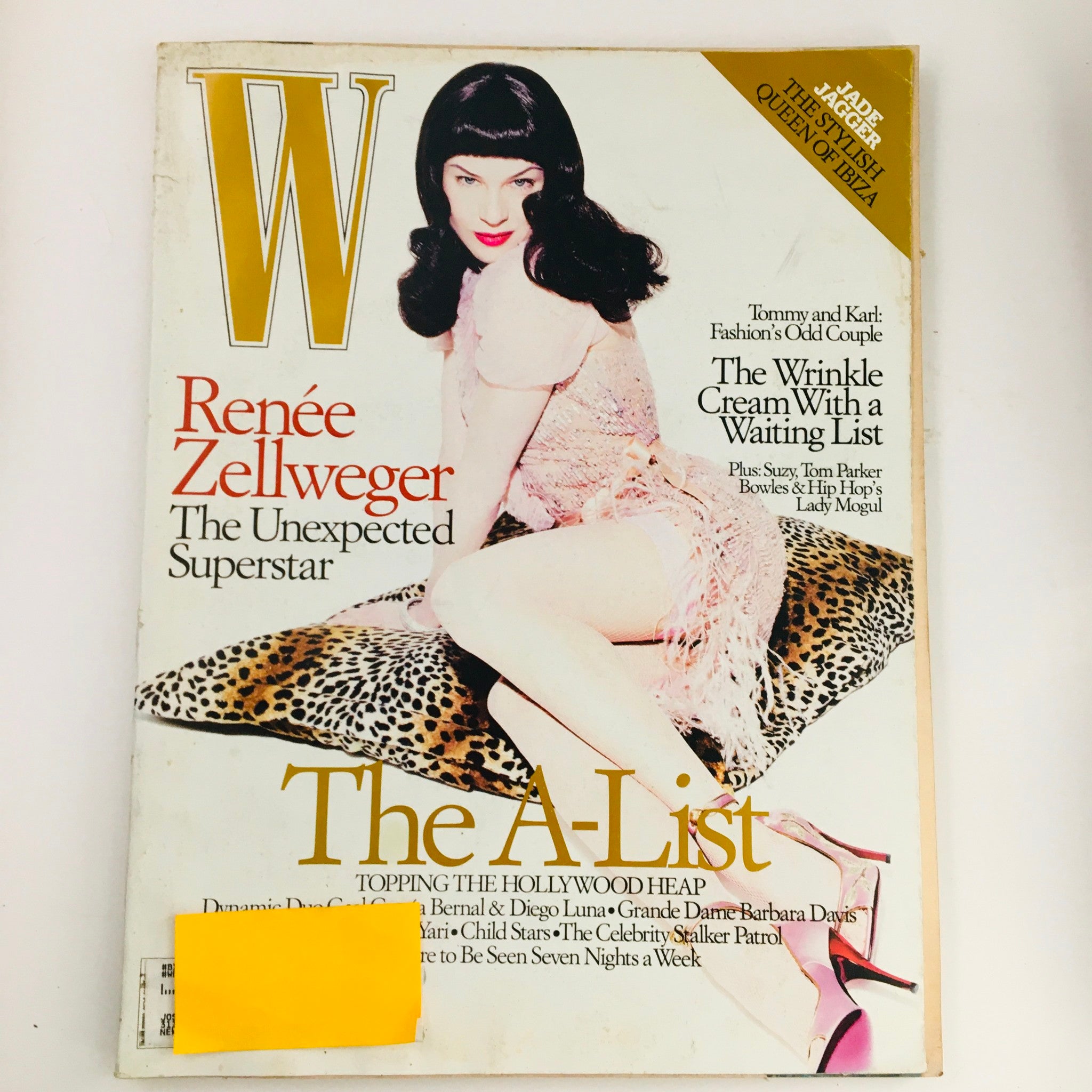 W Magazine February 2005 Actress Renée Zellweger The Unexpected Superstar