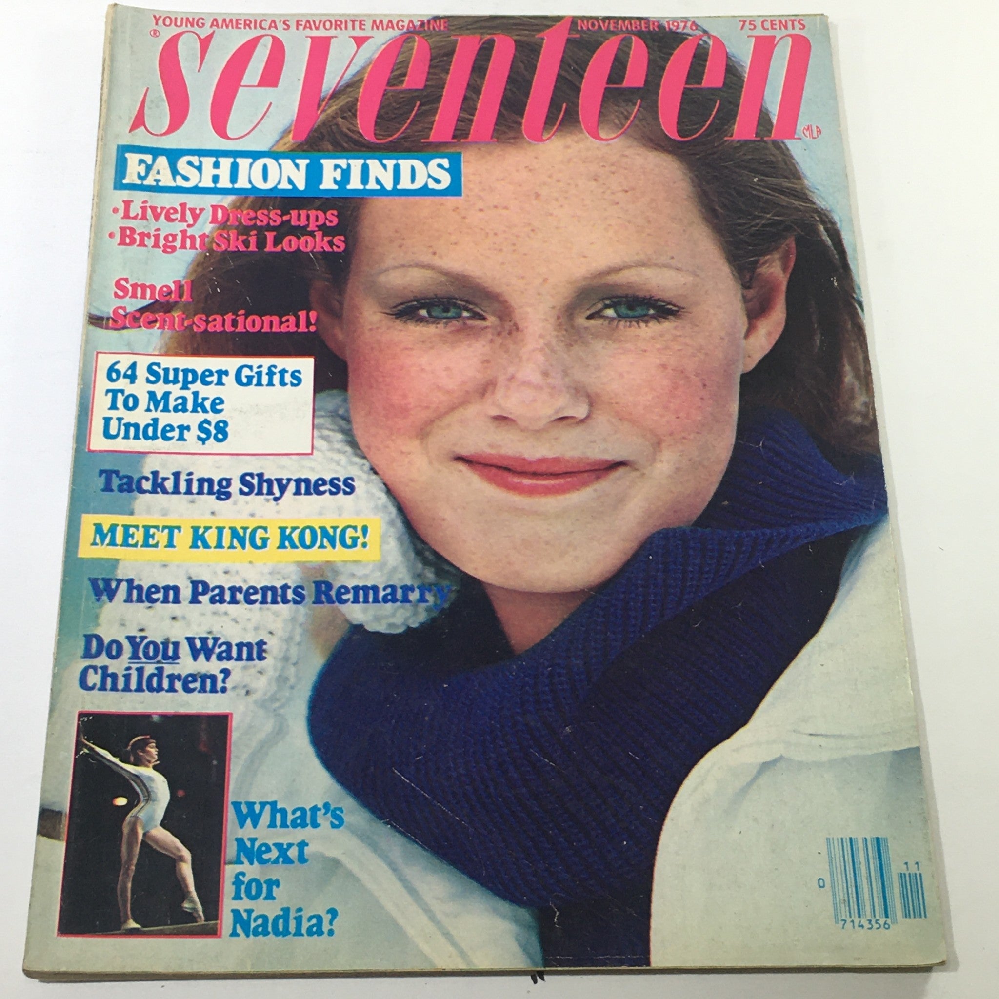 VTG Seventeen Magazine: November 1976 - Sarah Forristal Cover Newsstand