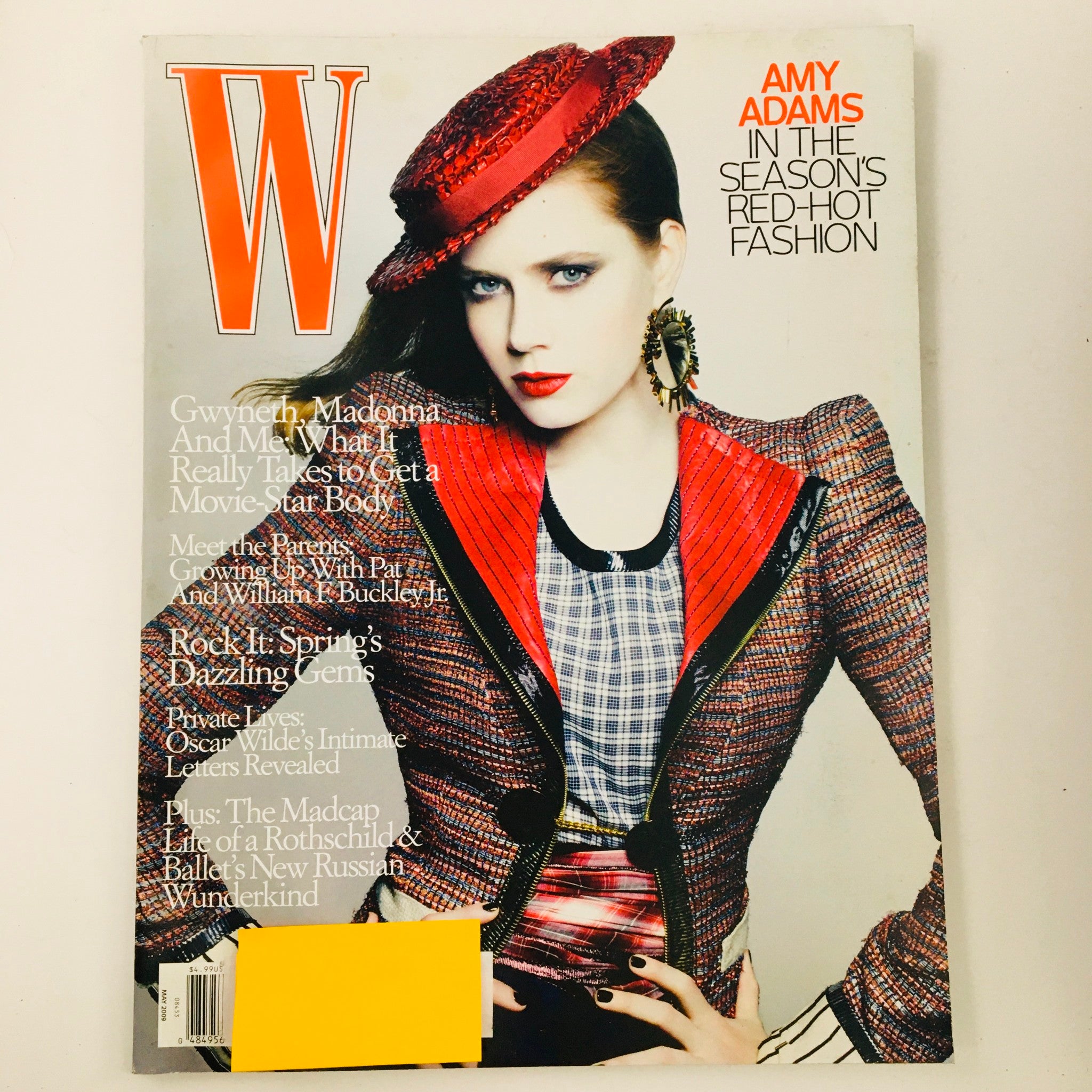 W Magazine May 2009 Actress Amy Adams Plus Gwyneth Paltrow & Madonna