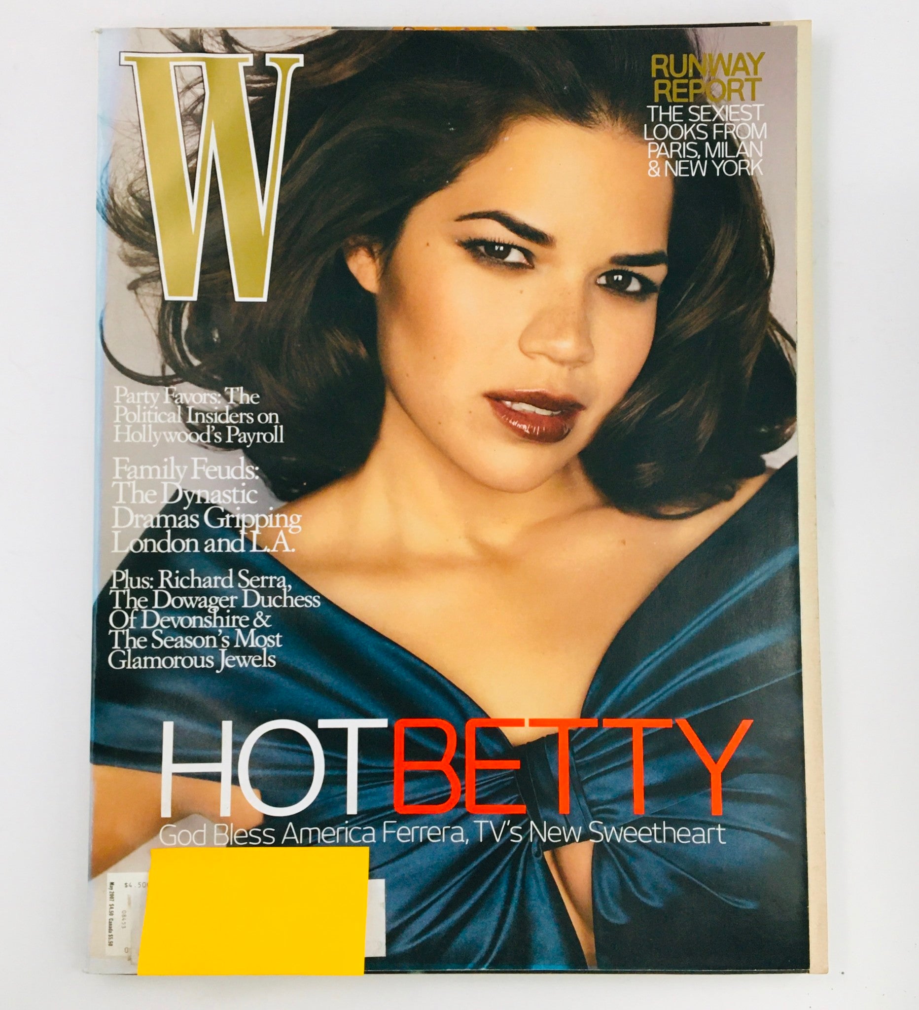 W Magazine May 2007 American Actress America Ferrera is TV's New Sweetheart