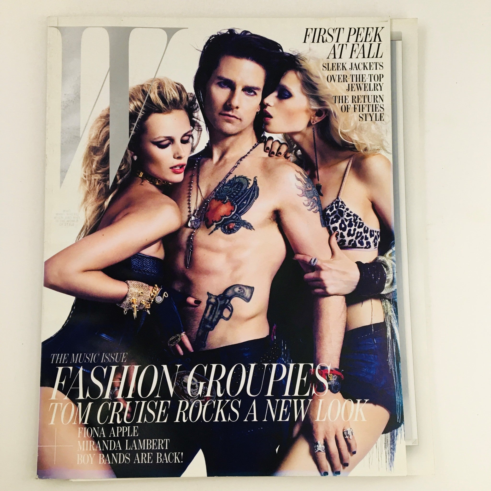 W Magazine June 2012 Actor Tom Cruise Rocks A New Look Plus Miranda Lambert, VG