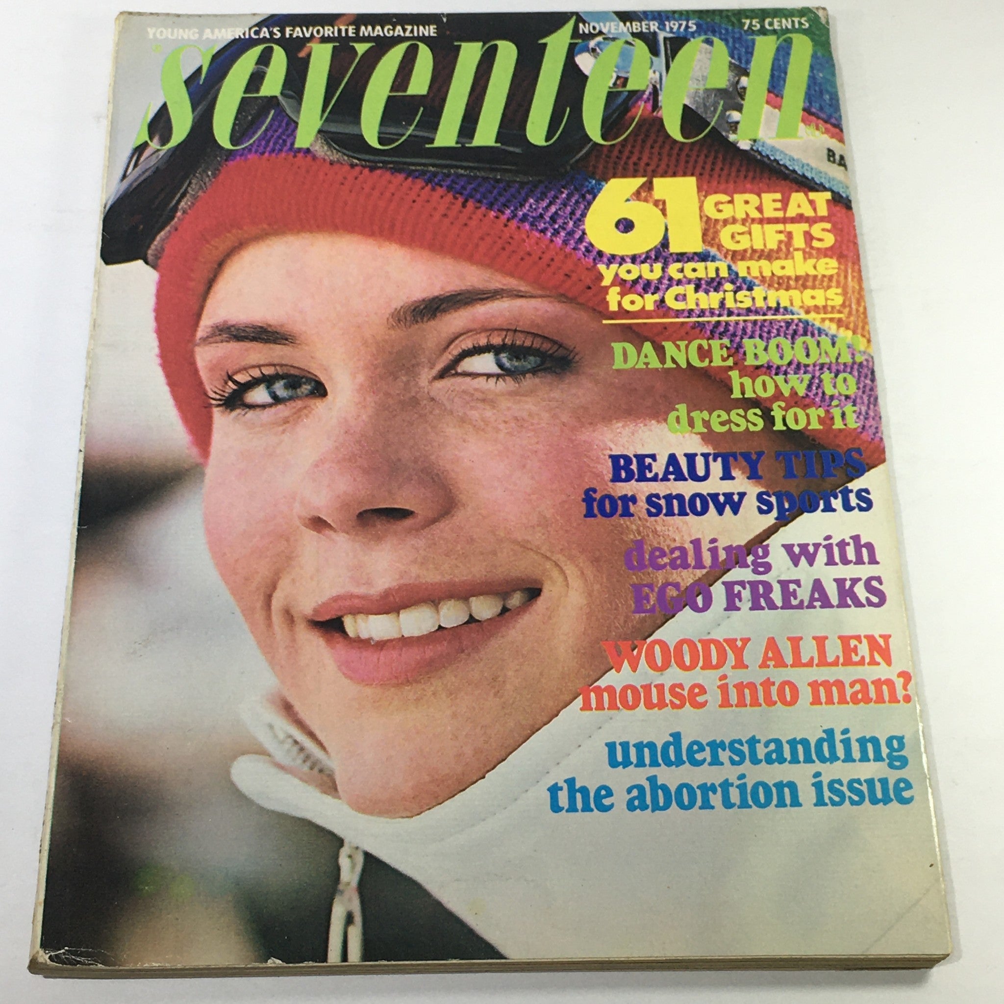 VTG Seventeen Magazine: November 1975 - Hope Sheridan Cover No Label/Newsstand