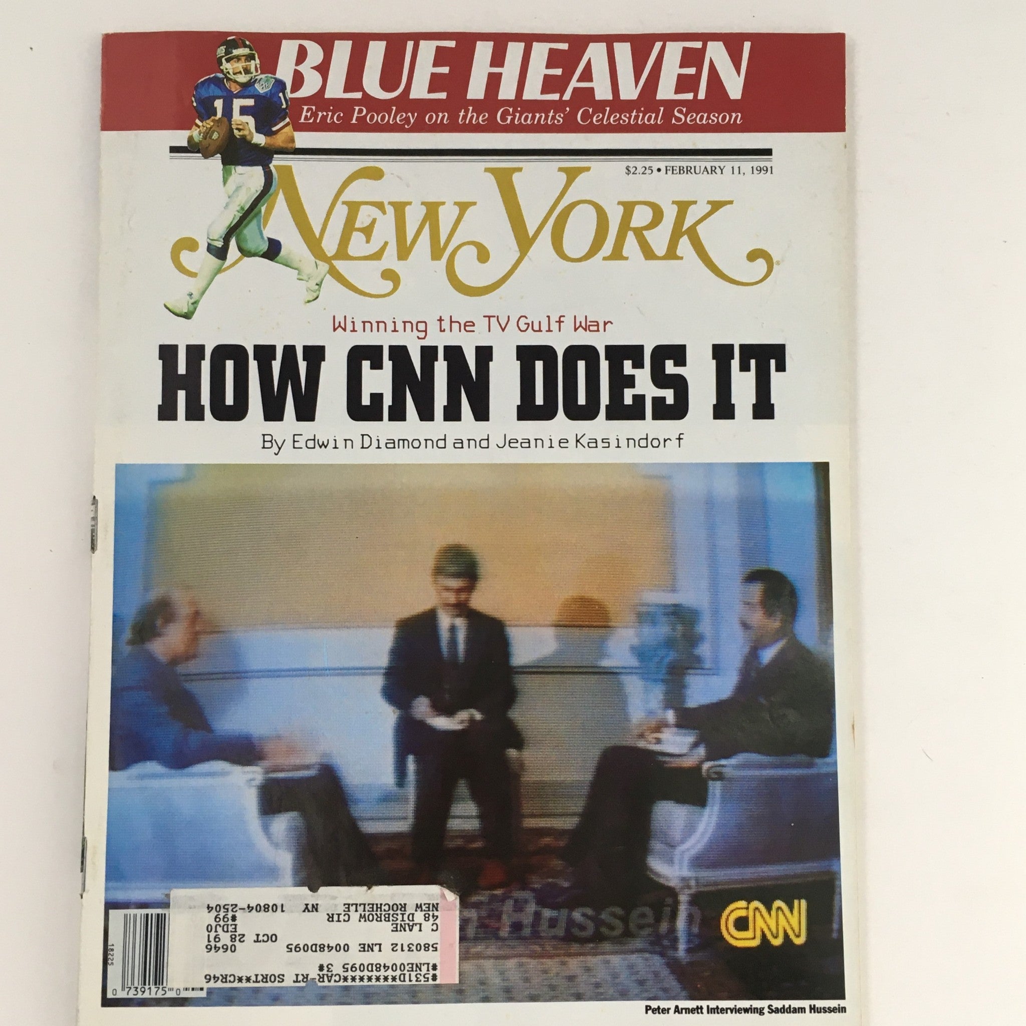 New York Magazine February 11 1991 Eric Pooley Celestial Season & Winning TV War