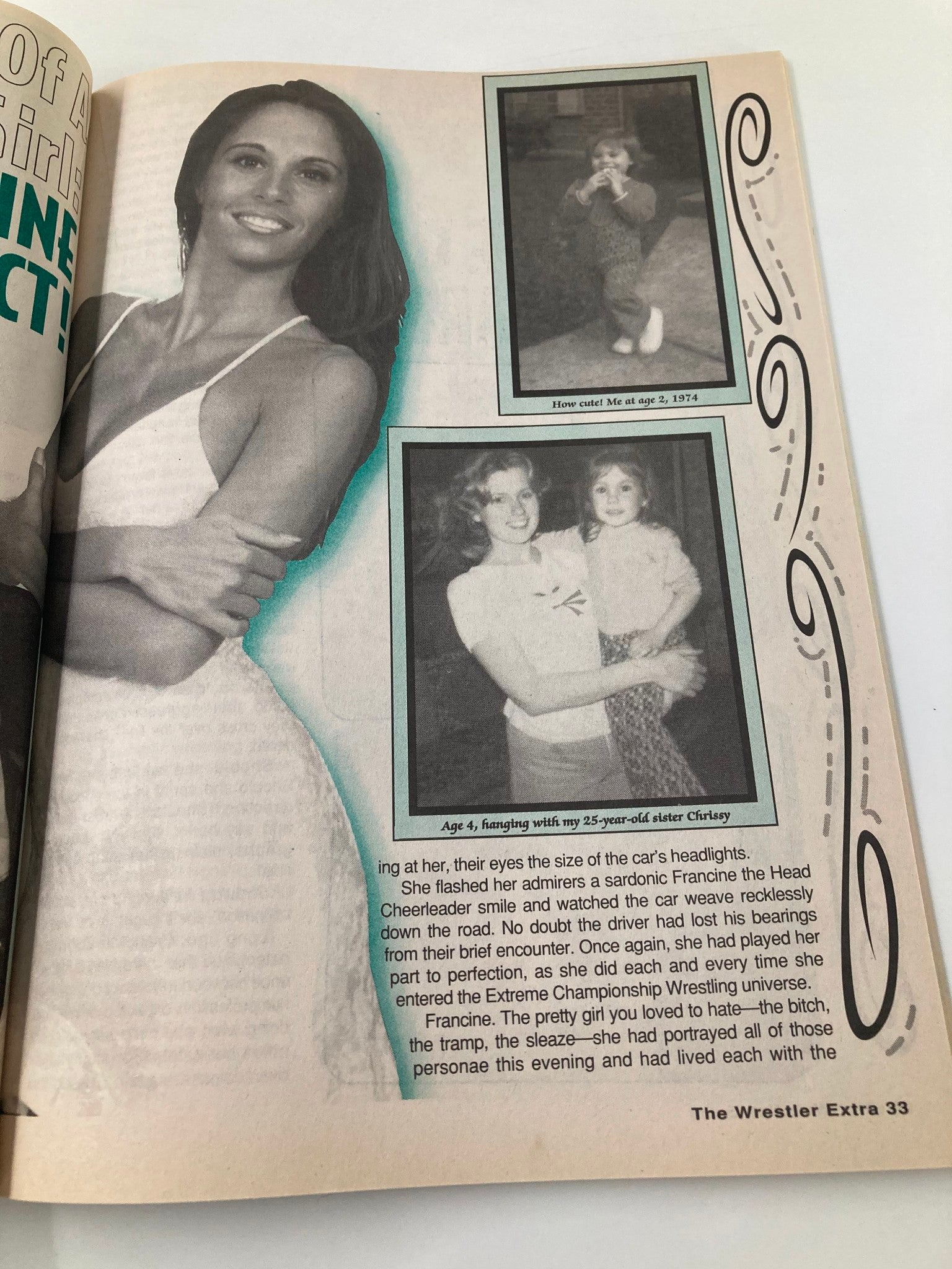 The Wrestler Extra Fall 1999 Shawn Michaels, Francine, Chris Jericho No Label