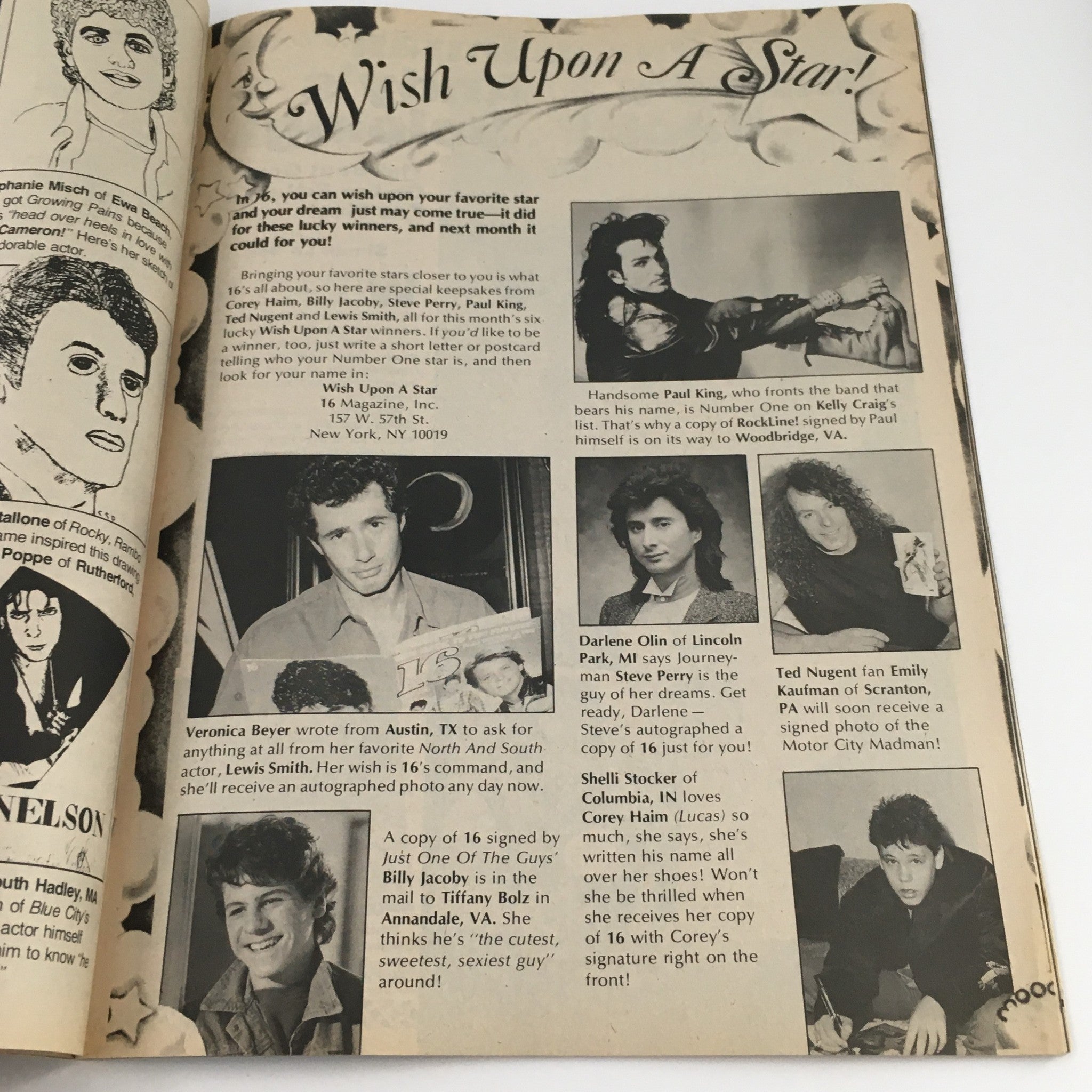 16 Magazine October 1986 A-Ha! Pop Band & Tom Cruise & Menudo, No Label