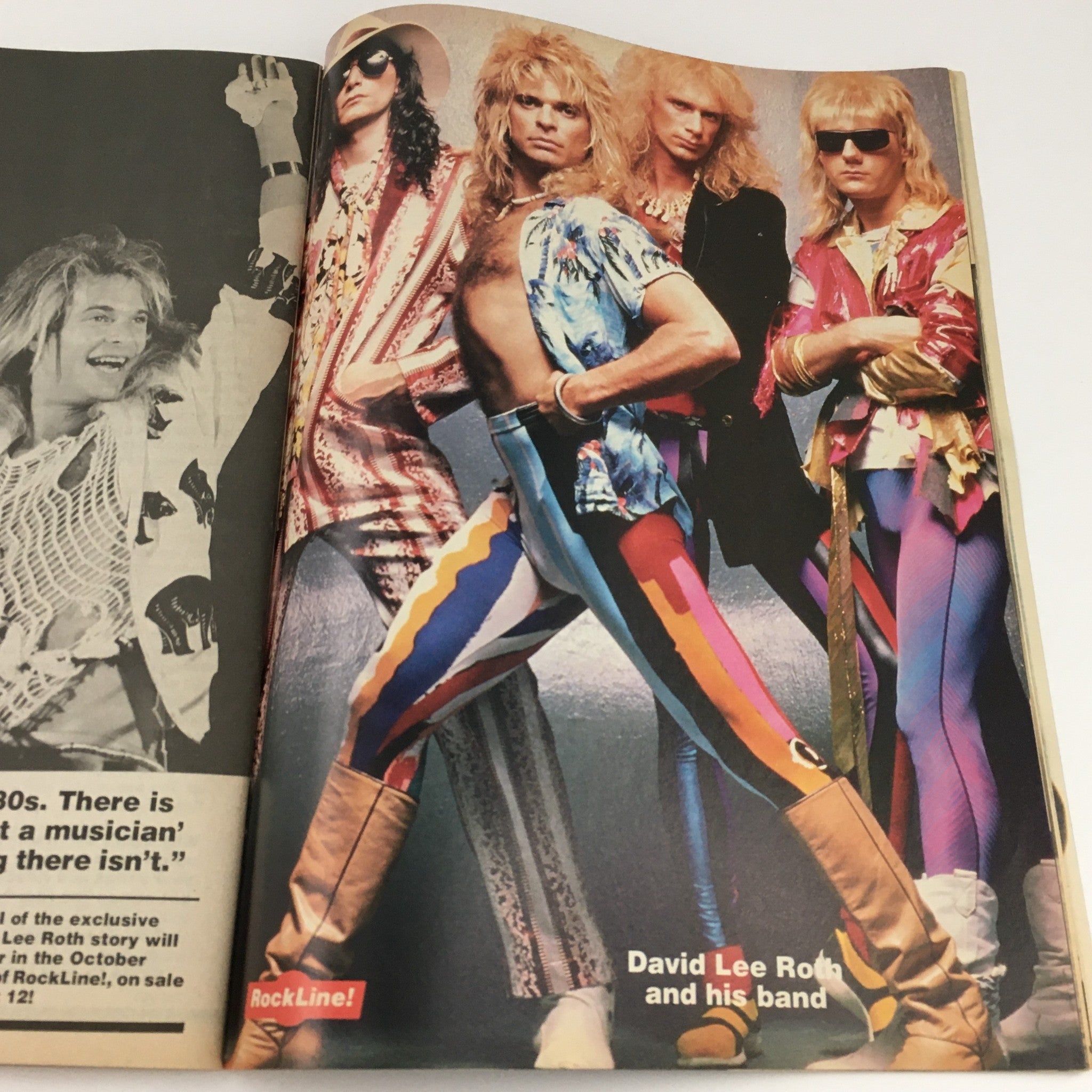 16 Magazine Rockline! September 1986 David Lee Roth & Duran-Duran, No Label