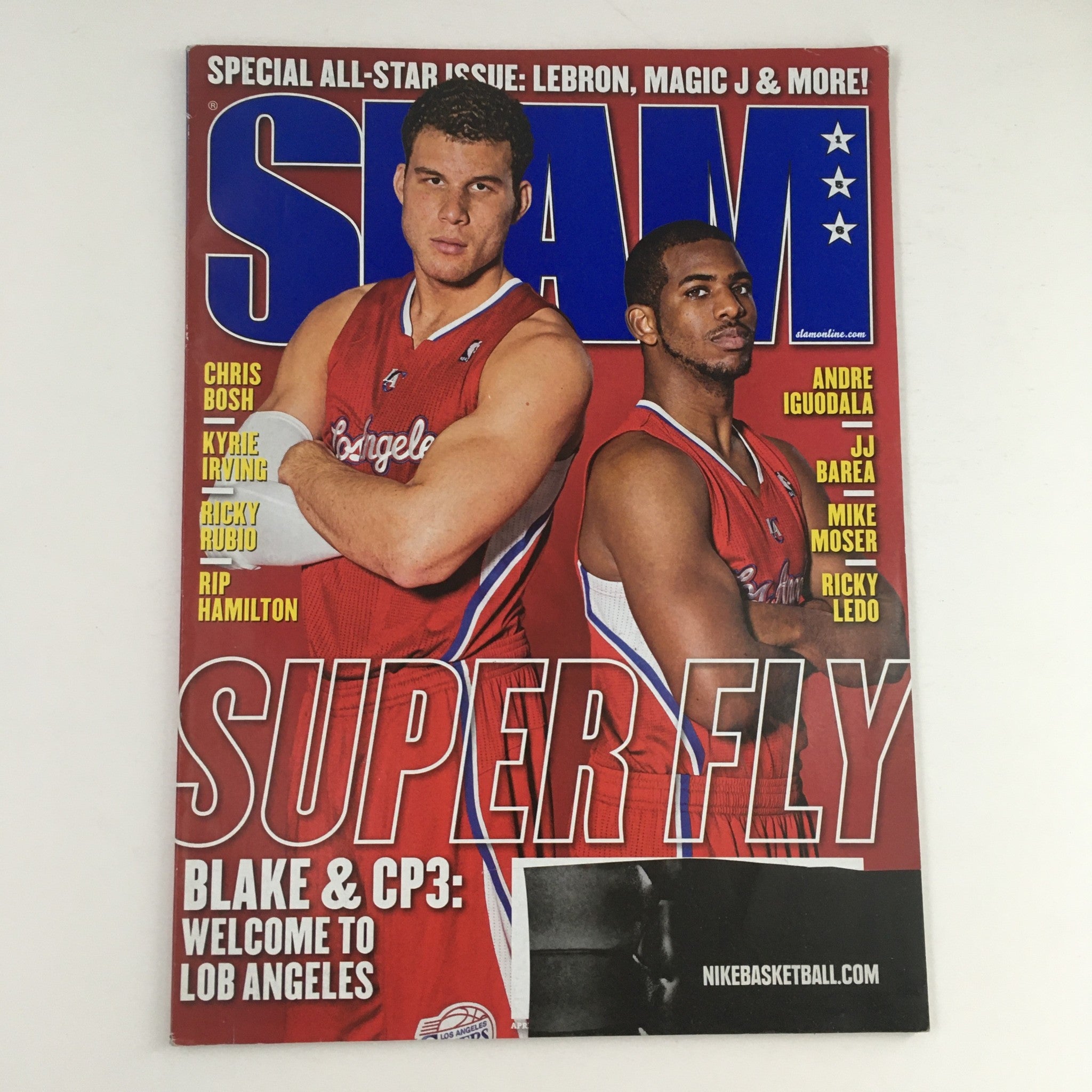 Slam Magazine April 2012 #156 Chris Paul & Blake Griffin. Includes Poster Inside