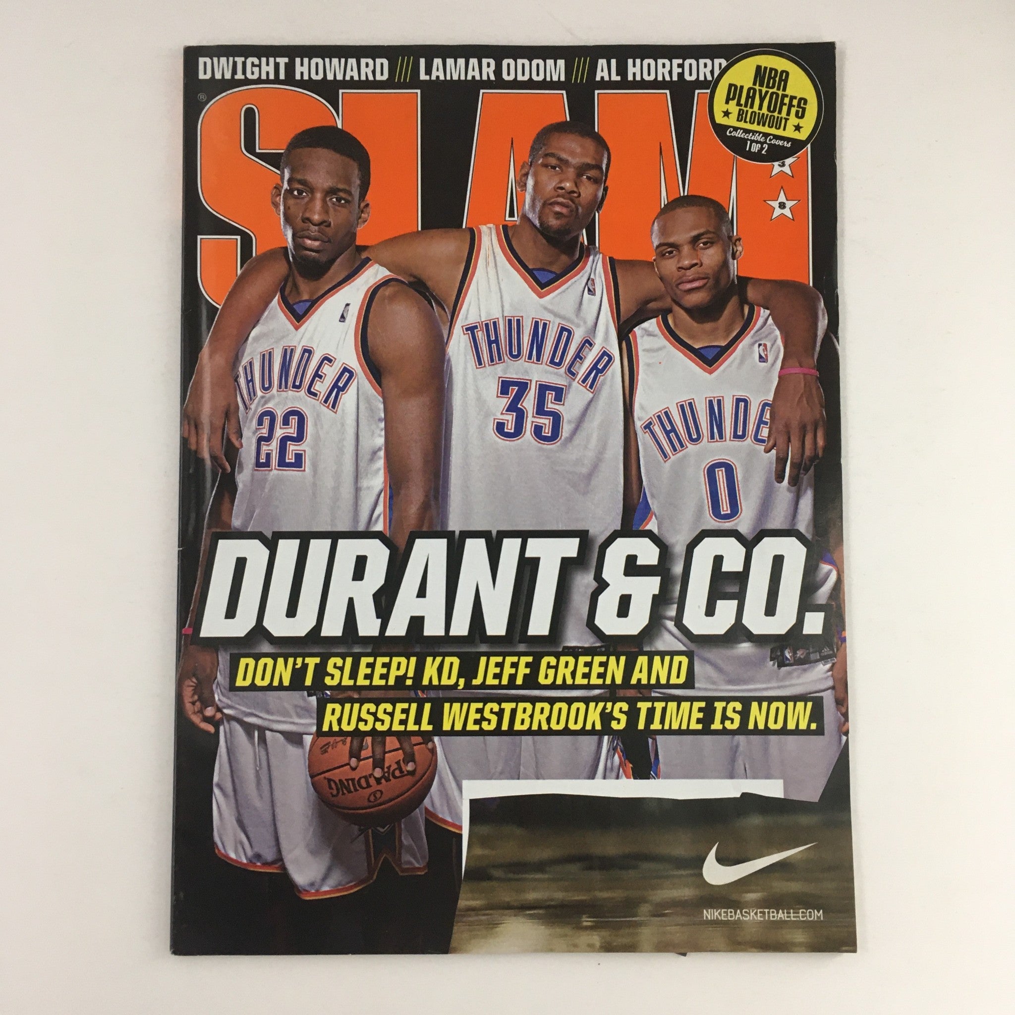 Slam Magazine June 2010 #138 Kevin Durant & Russel Westbrook, Includes Poster