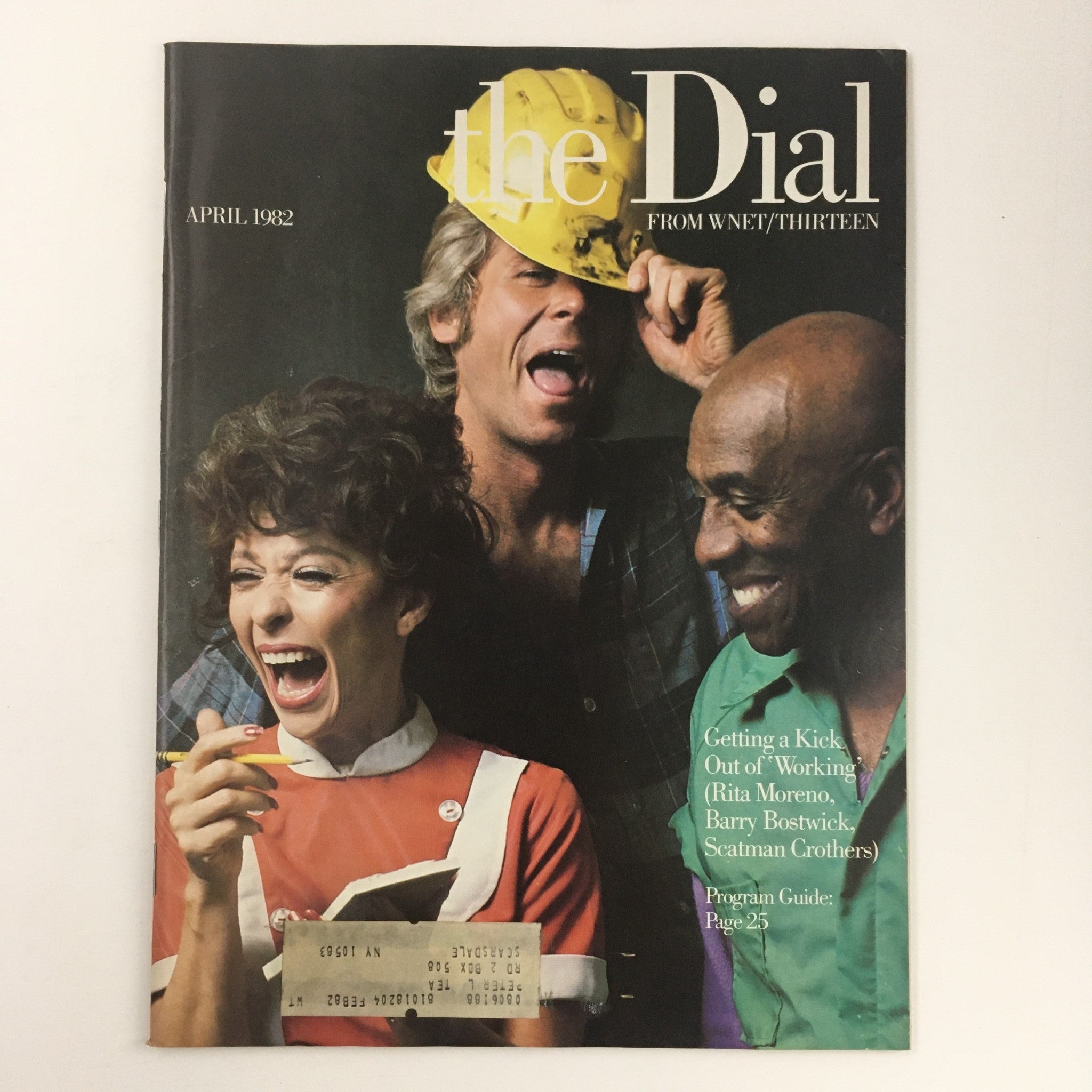 Dial Magazine April 1982 Rita Moreno & Barry Bostwick & Scatman Grothers, VG