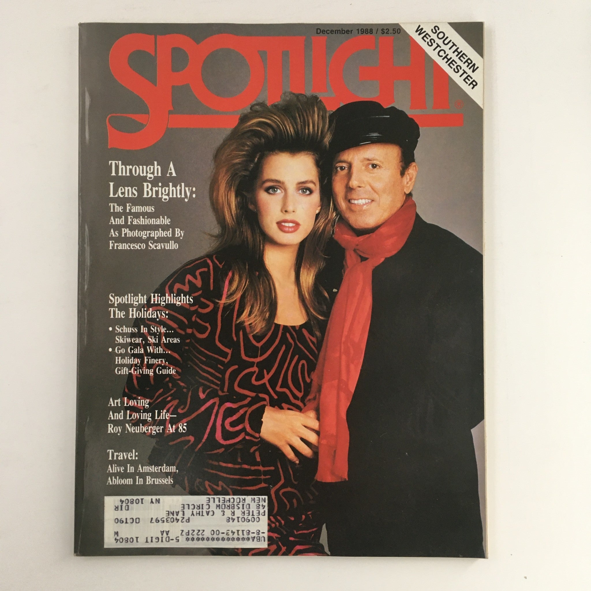 Spotlight Magazine December 1998 The Famous & Fashionable as Photographed, VG