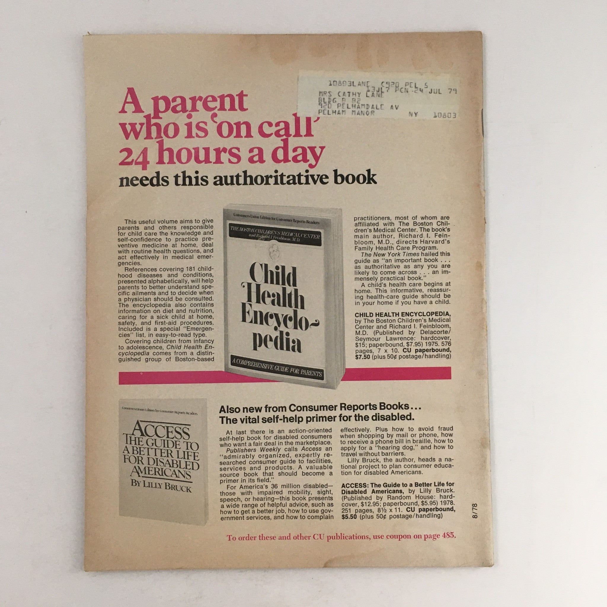 Consumer Reports Magazine August 1978 Peanut Butter & Attack on Fluoridation-2