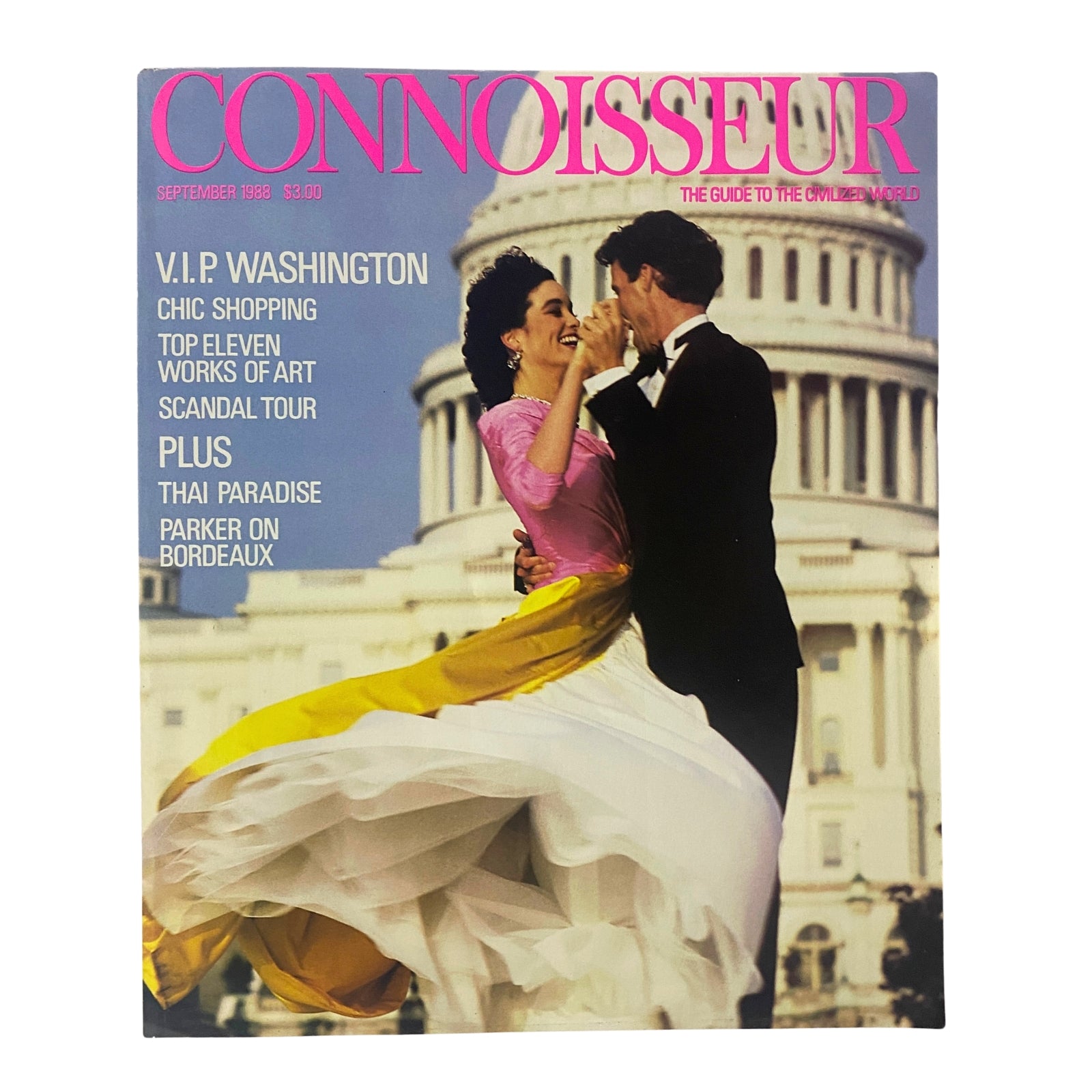 Connoisseur Magazine September 1988 The Guide to the Civilized World No Label VG