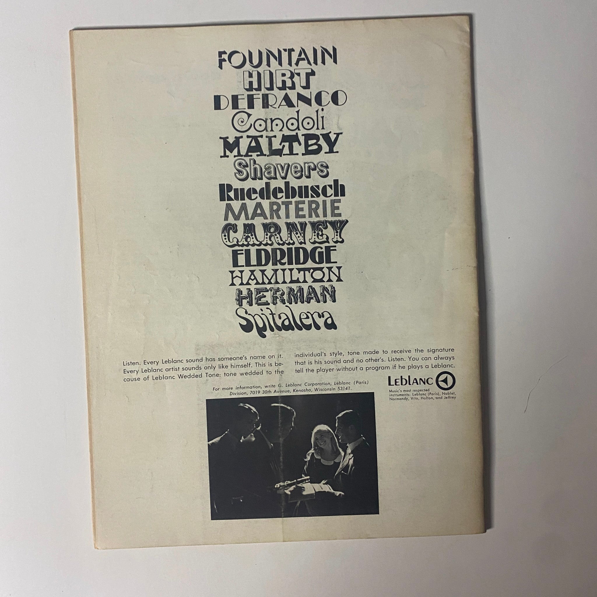 Down Beat Magazine May 2, 1968 Vol 35 No. 9 Pete Fountain Cover