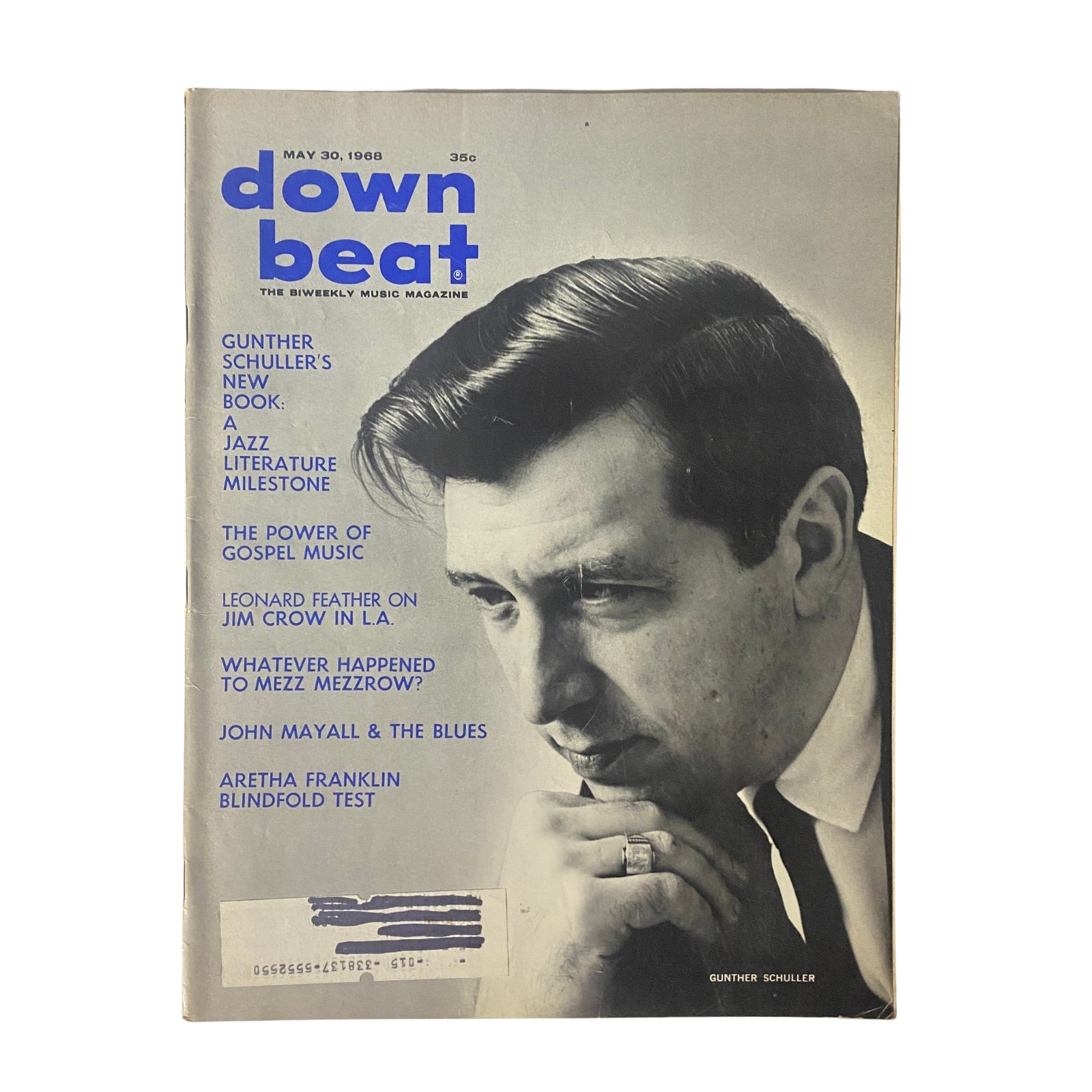 Down Beat Magazine May 30, 1968 Gunther Schuller A Jazz Literature Milestone
