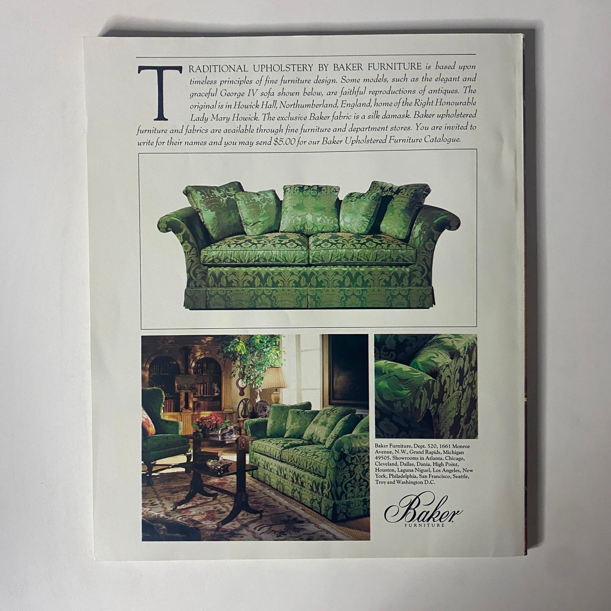 Connoisseur Magazine January 1988 The Man with Everything No Label VG
