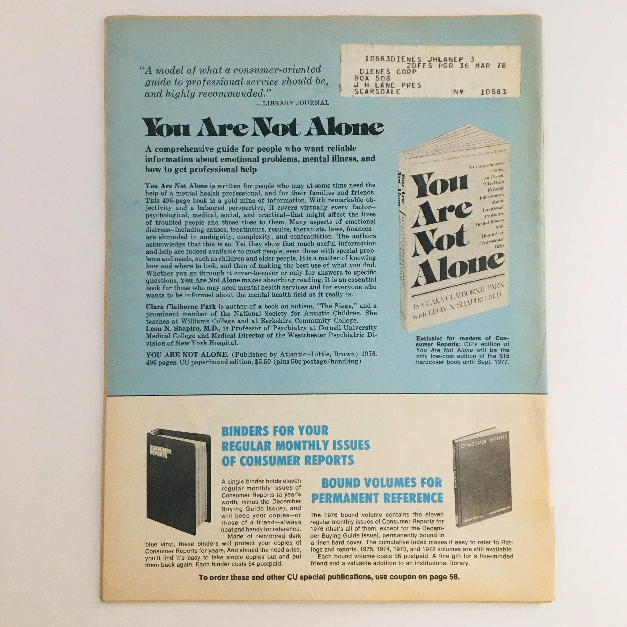 Consumer Reports Magazine January 1977 Fuel-Saving Devices for the Home Feature