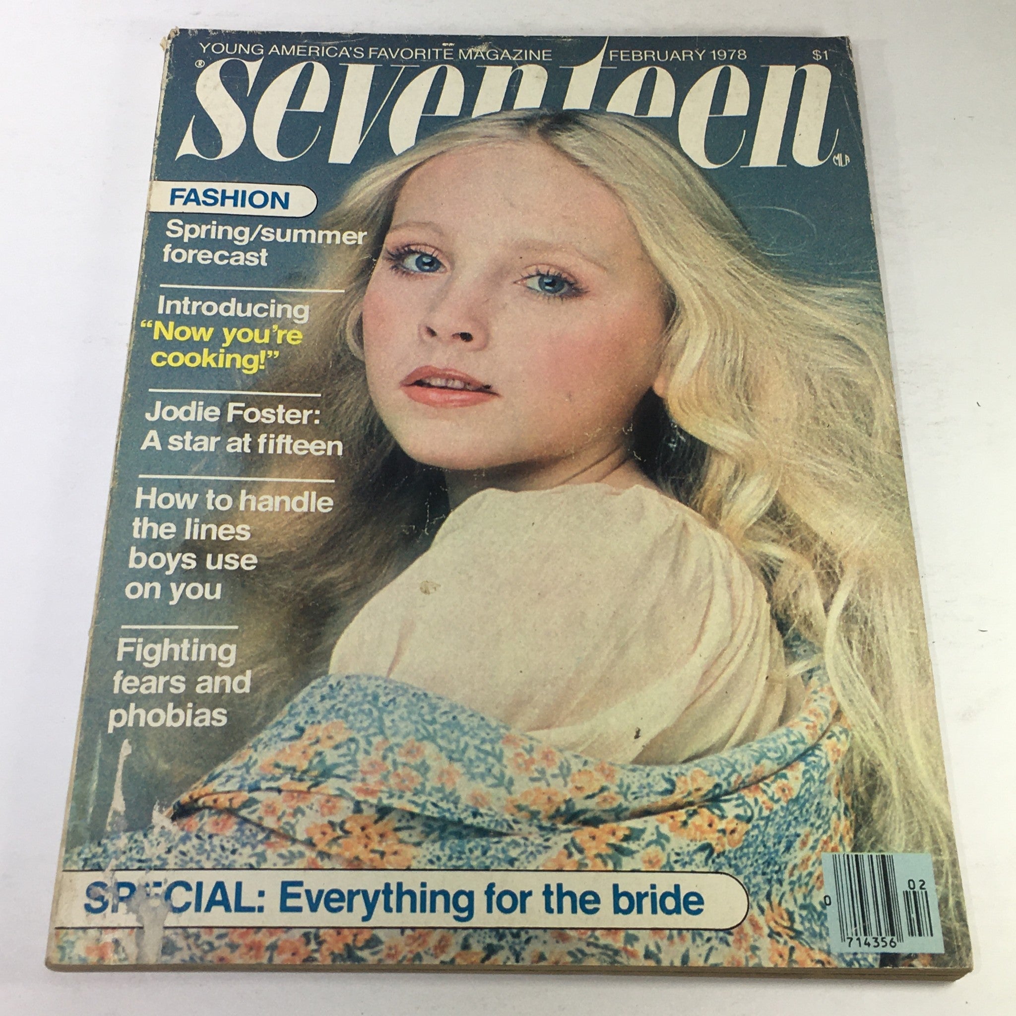 VTG Seventeen Magazine: February 1978 - Helen Gleason Cover