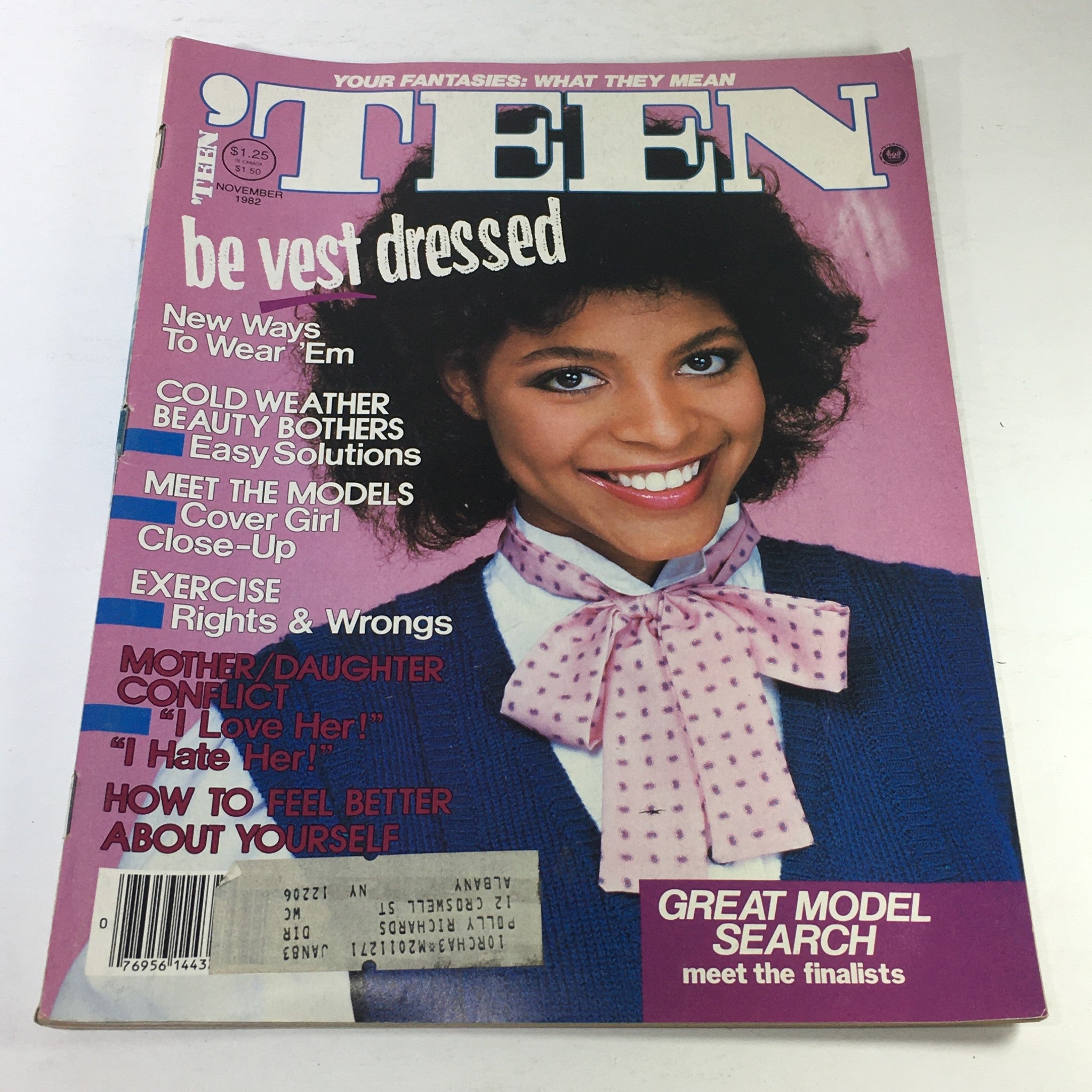 VTG Teen Magazine: November 1982 - Model Ingenue The Outsiders