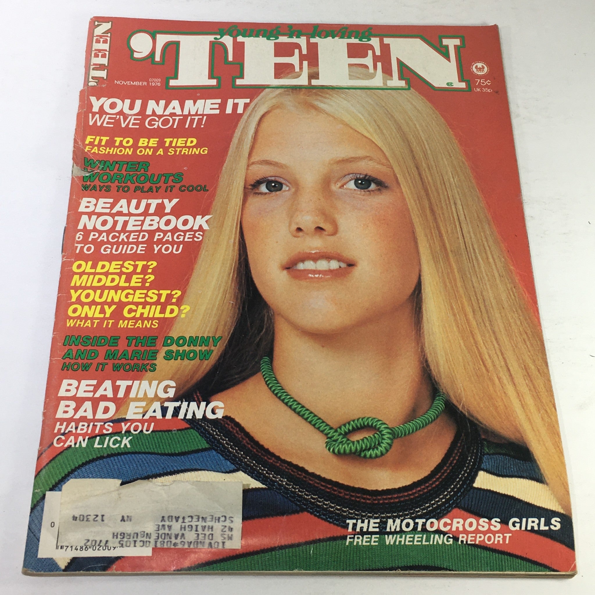 VTG Teen Magazine: November 1976 - Teen Fashion Model Cover