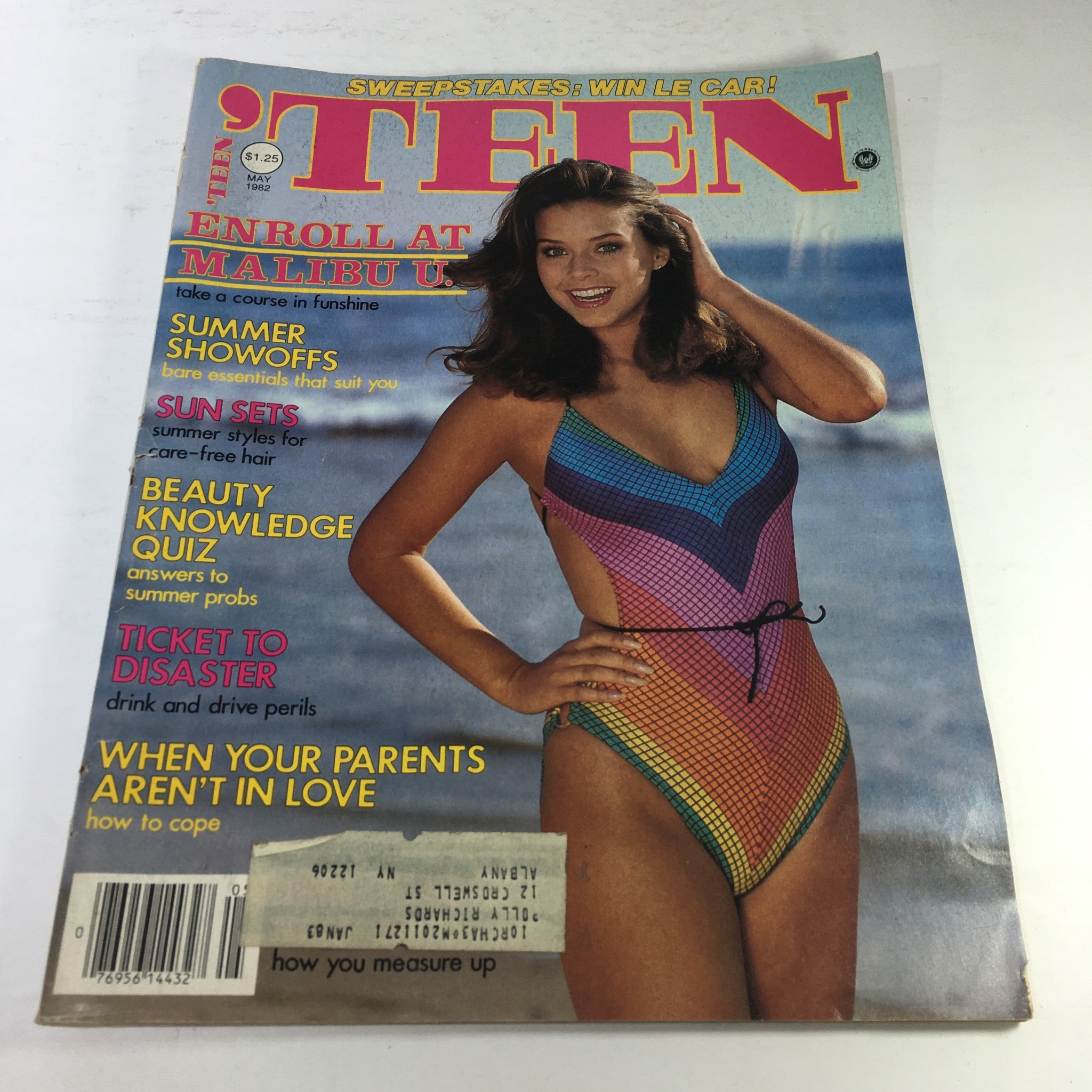 VTG Teen Magazine: May 1982 - Summer Girl Fashion Beauty Cover