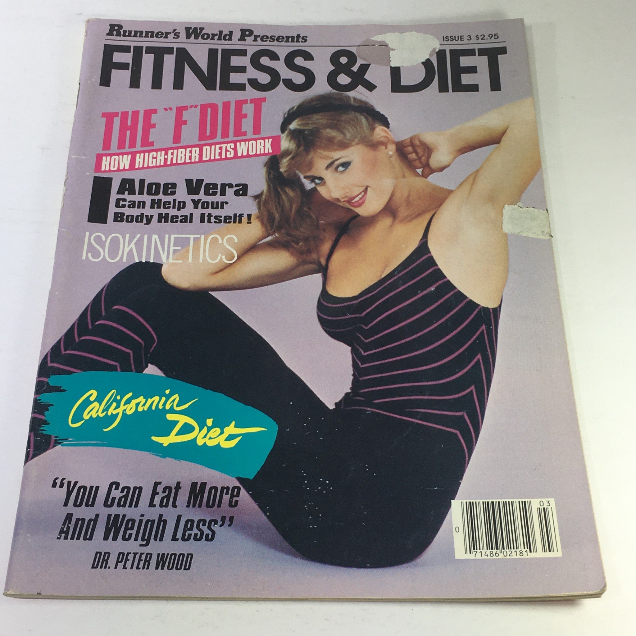 VTG Runner's World Fitness & Diet Magazine: Spring 1983 - California Diet