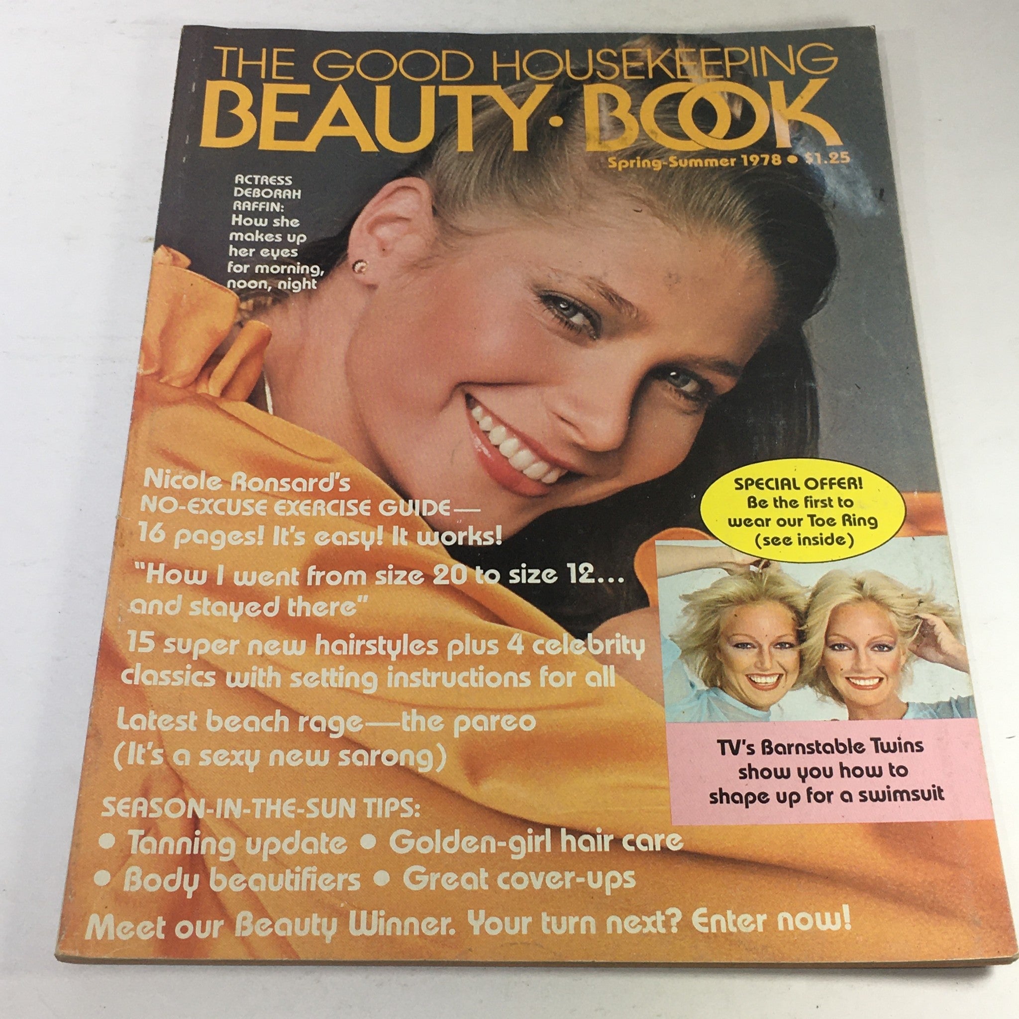 VTG The Good Housekeeping Beauty Book: Spring/Summer 1978 - Deborah Raffin Cover