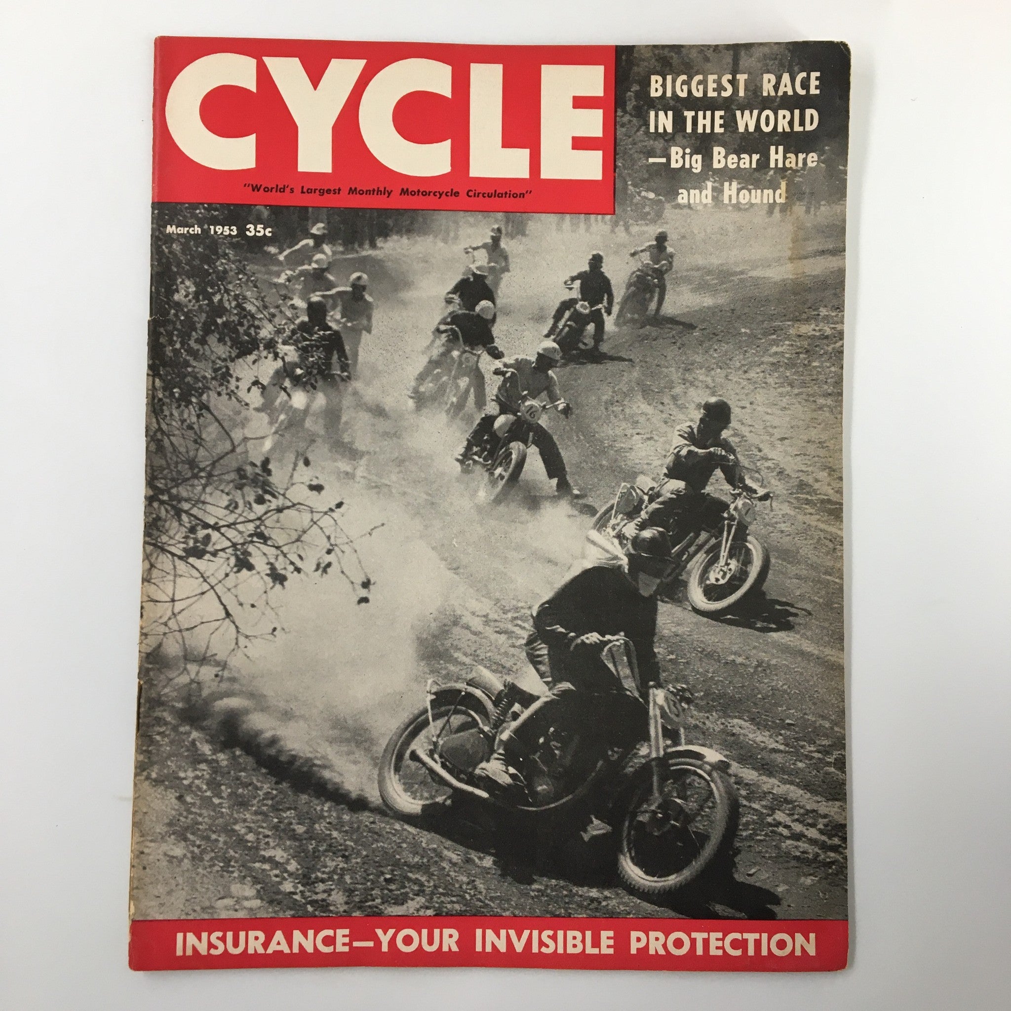 VTG Cycle Magazine March 1953 Big Bear Hare and Hound The Biggest Race No Label