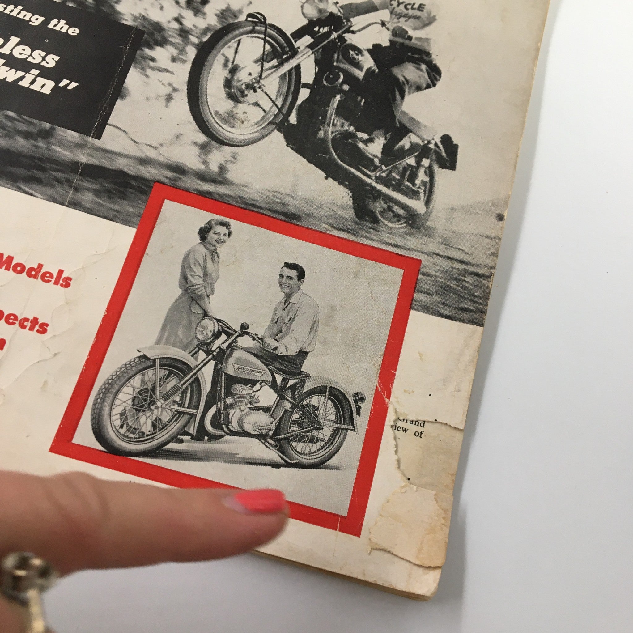 VTG Cycle Magazine April 1955 Technical Aspects of Carburetion No Label