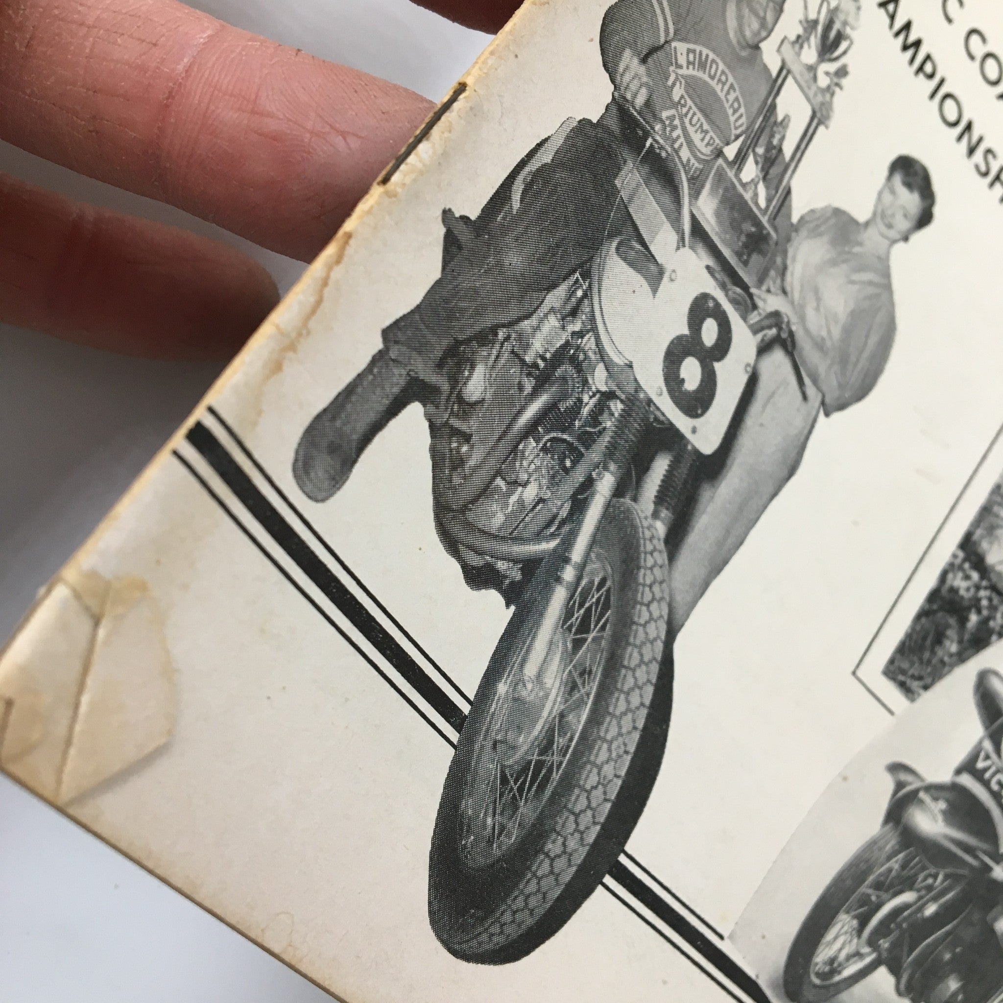 VTG Cycle Magazine January 1955 Pacific Coast TT Championship No Label