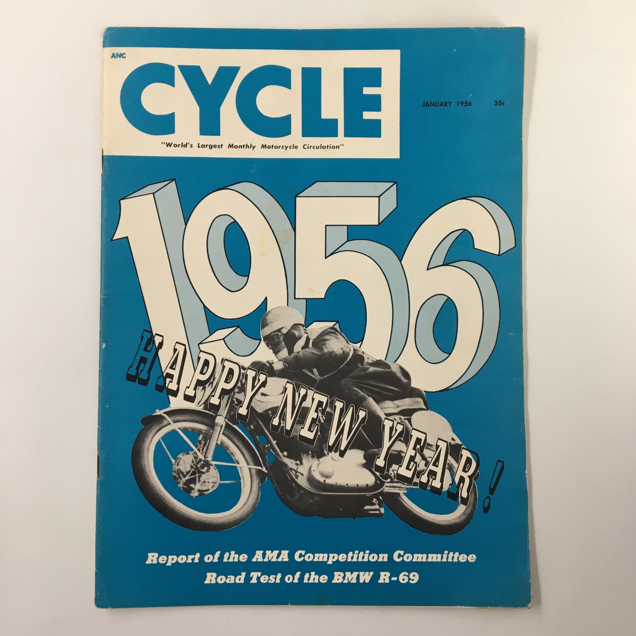 VTG Cycle Magazine January 1956 Report of the AMA Competition Committee No Label